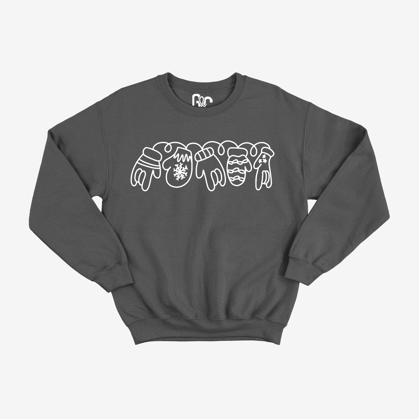 Christmas Mittens ILY Crewneck