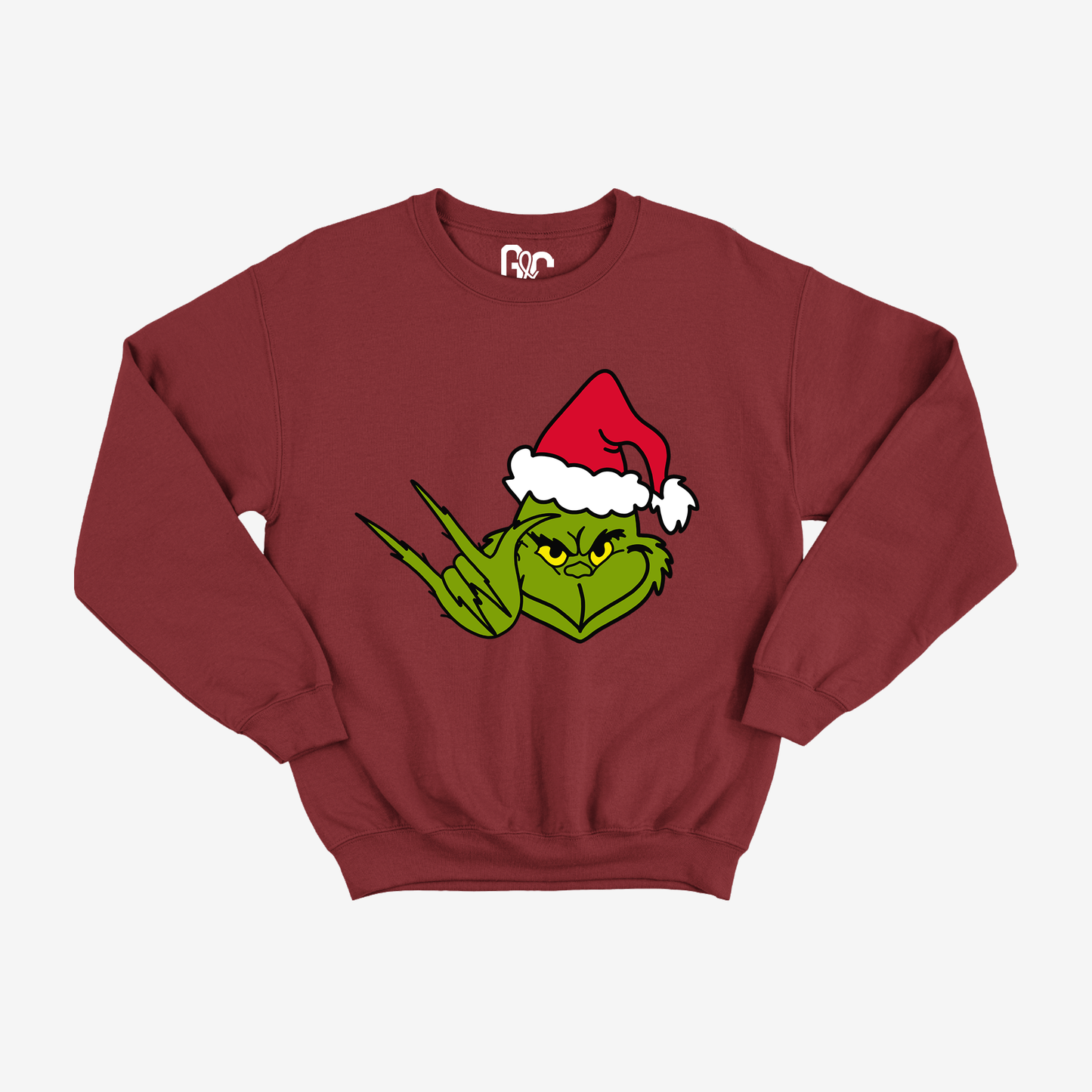 Grinch ILY Youth Crewneck