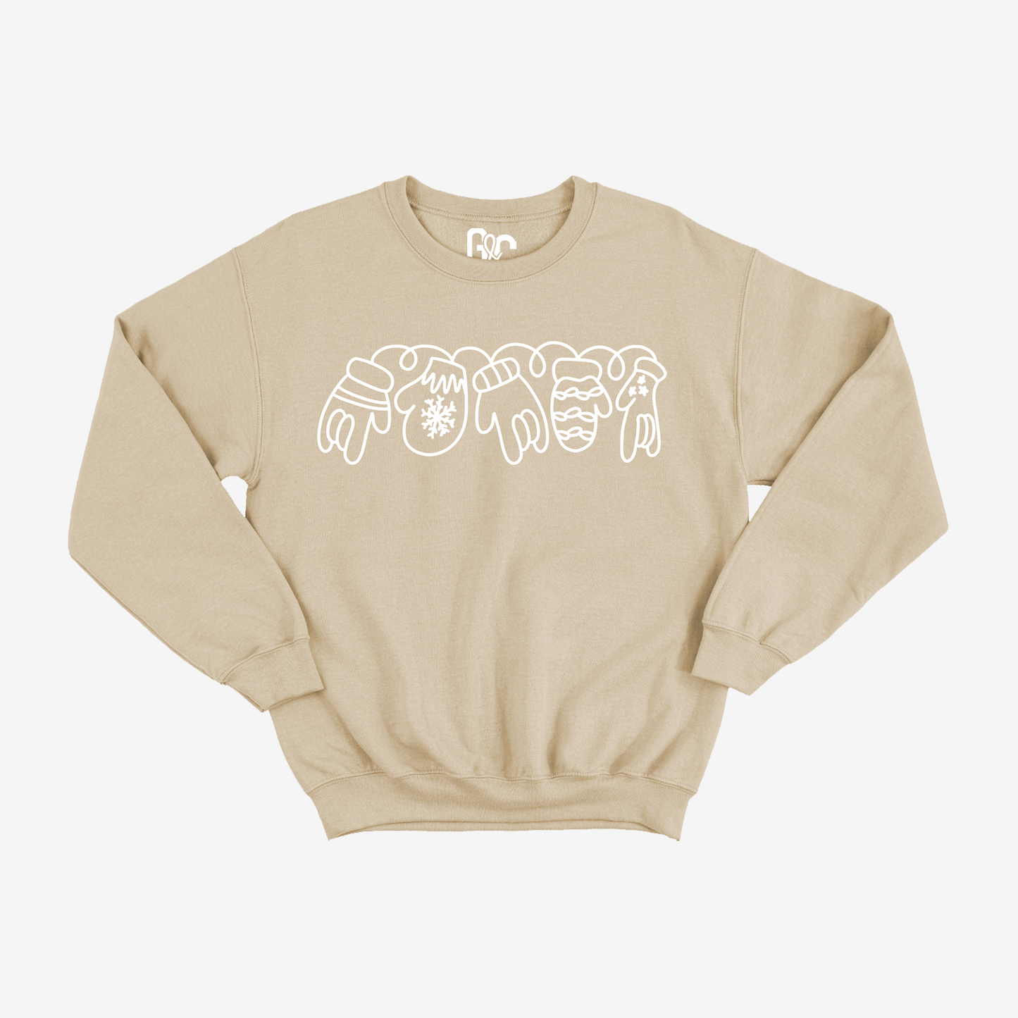 Christmas Mittens ILY Crewneck