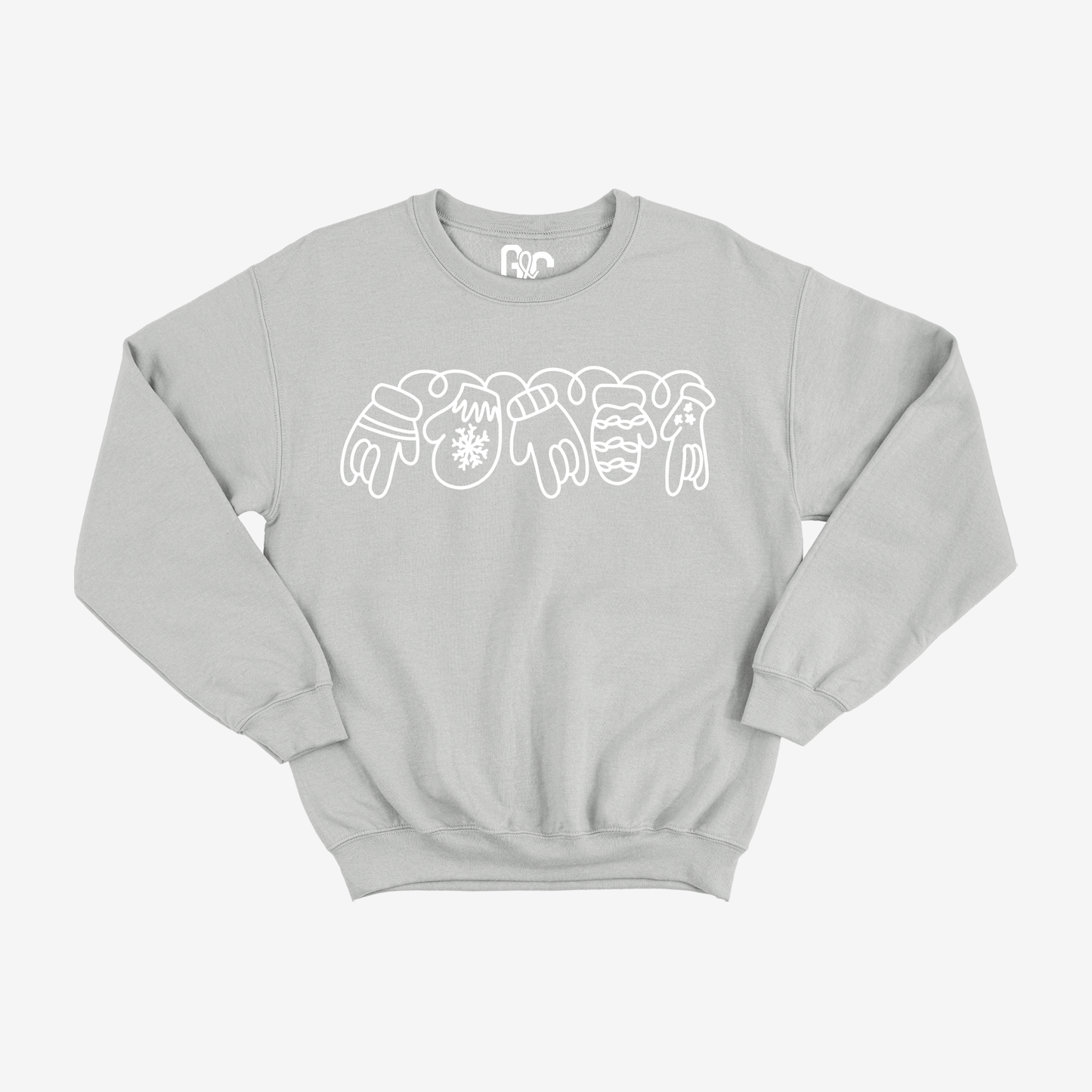 Christmas Mittens ILY Crewneck