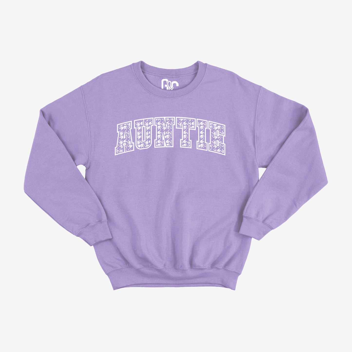 Auntie Varsity ILY Crewneck