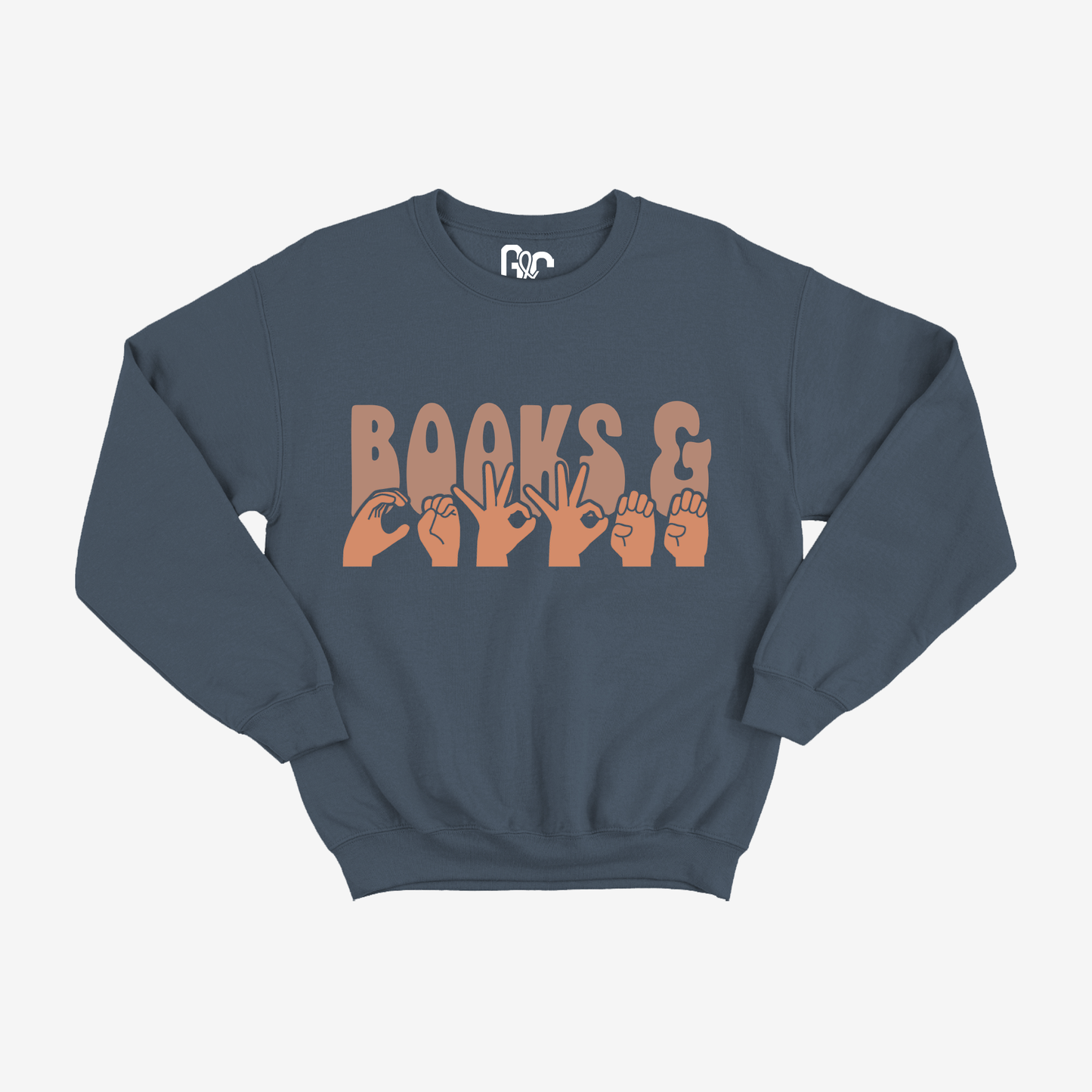 Books & Coffee Crewneck