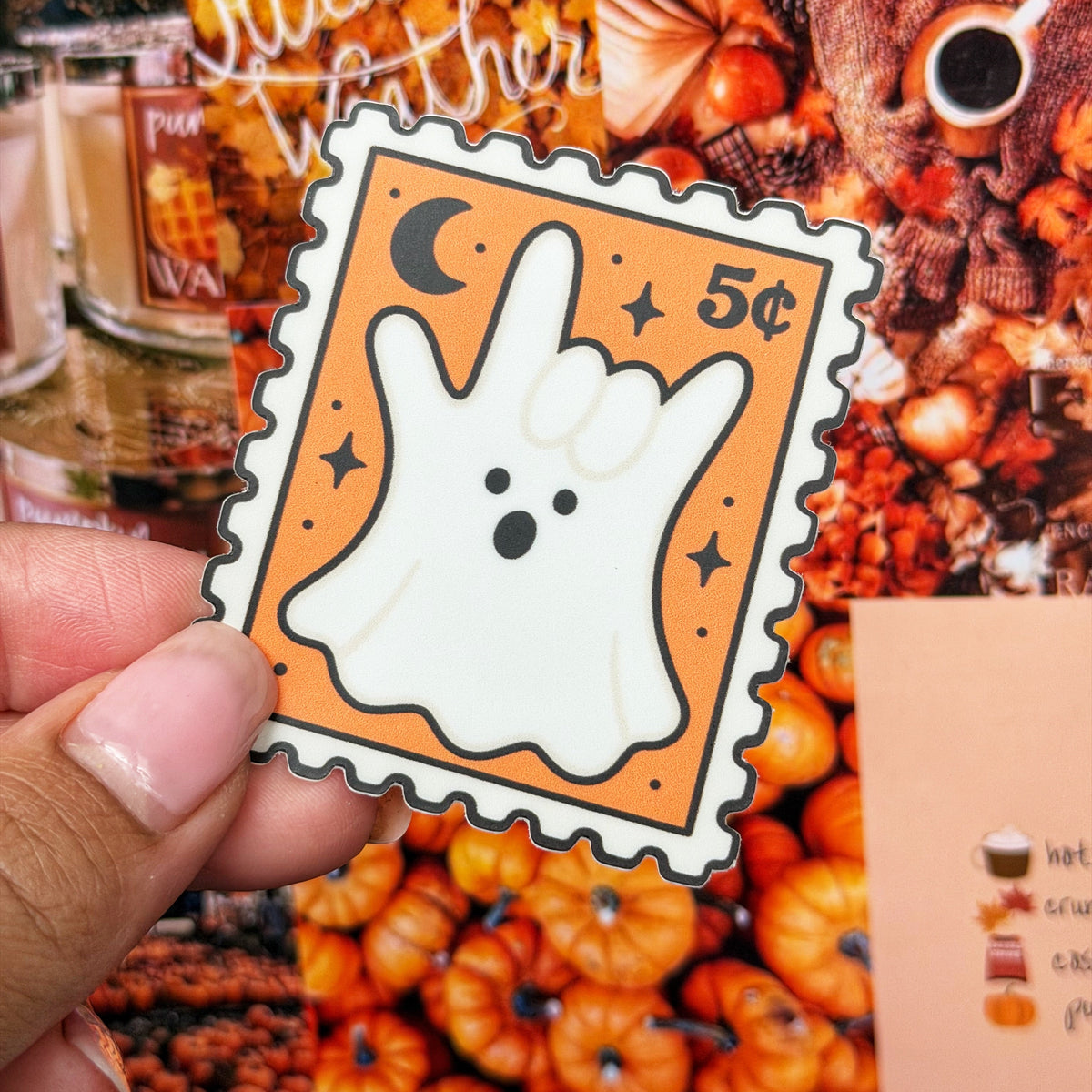 ILY Ghost Stamp
Sticker
