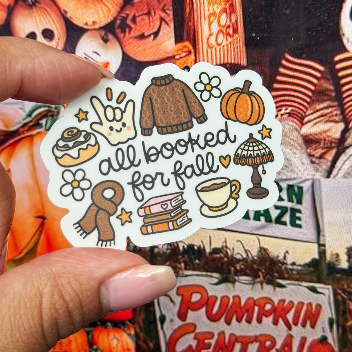 All booked for fall
Sticker