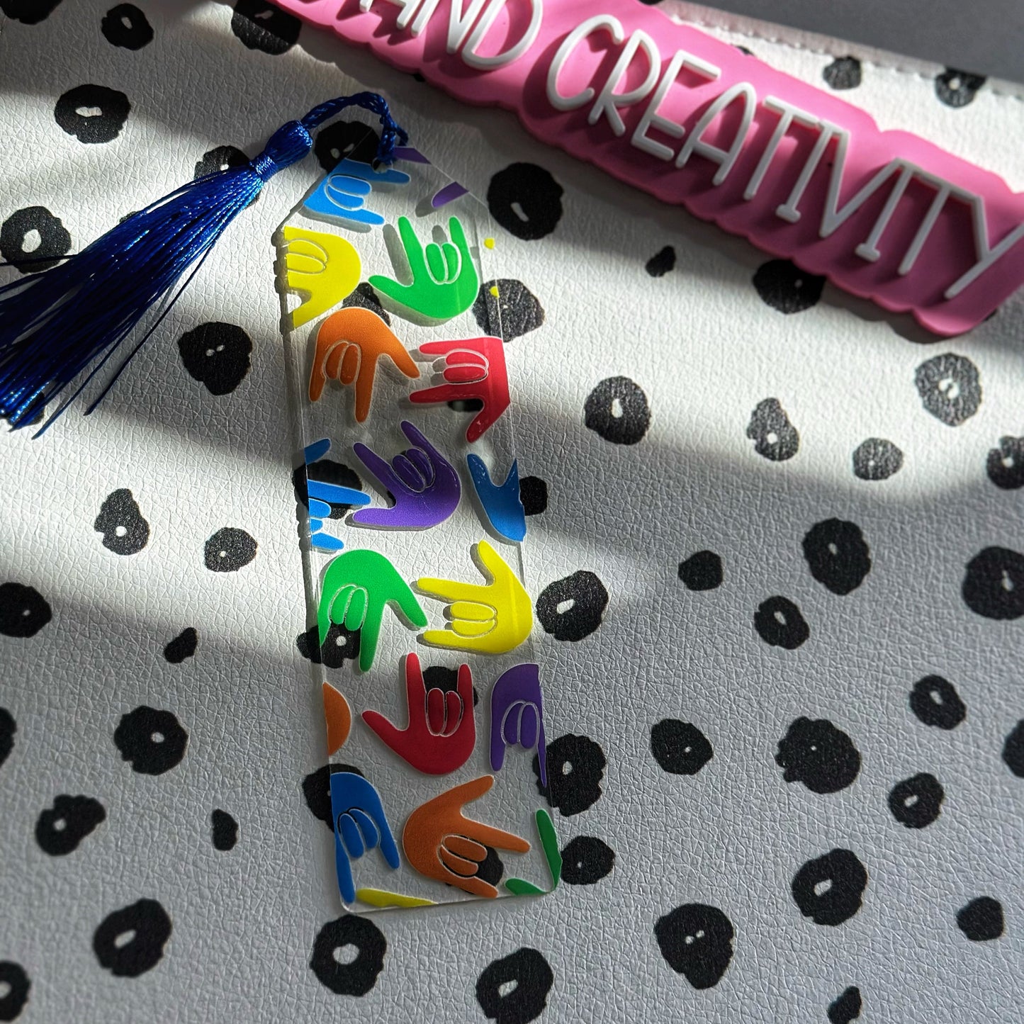 ILY Acrylic Bookmark