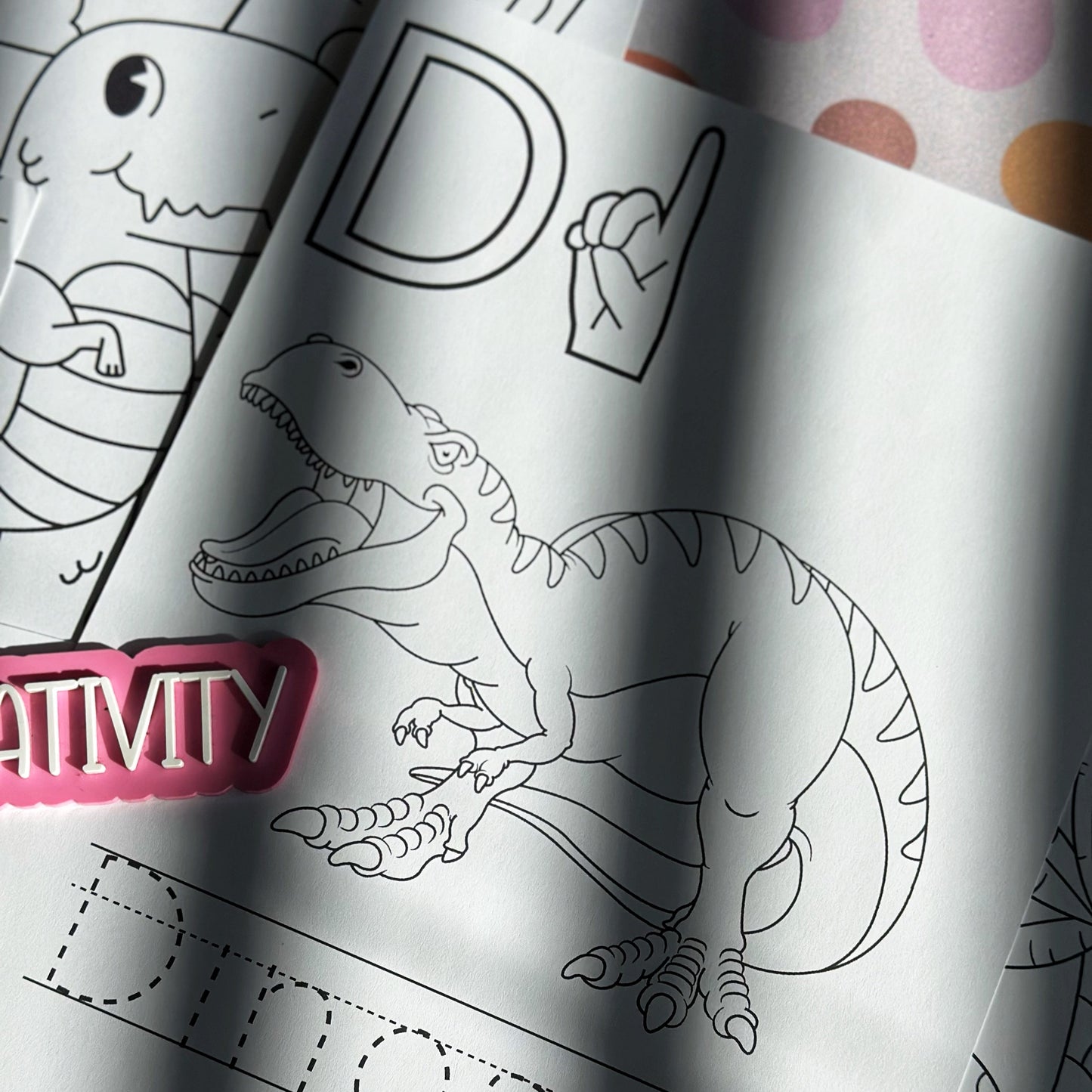 Dinosaur Coloring Sheet