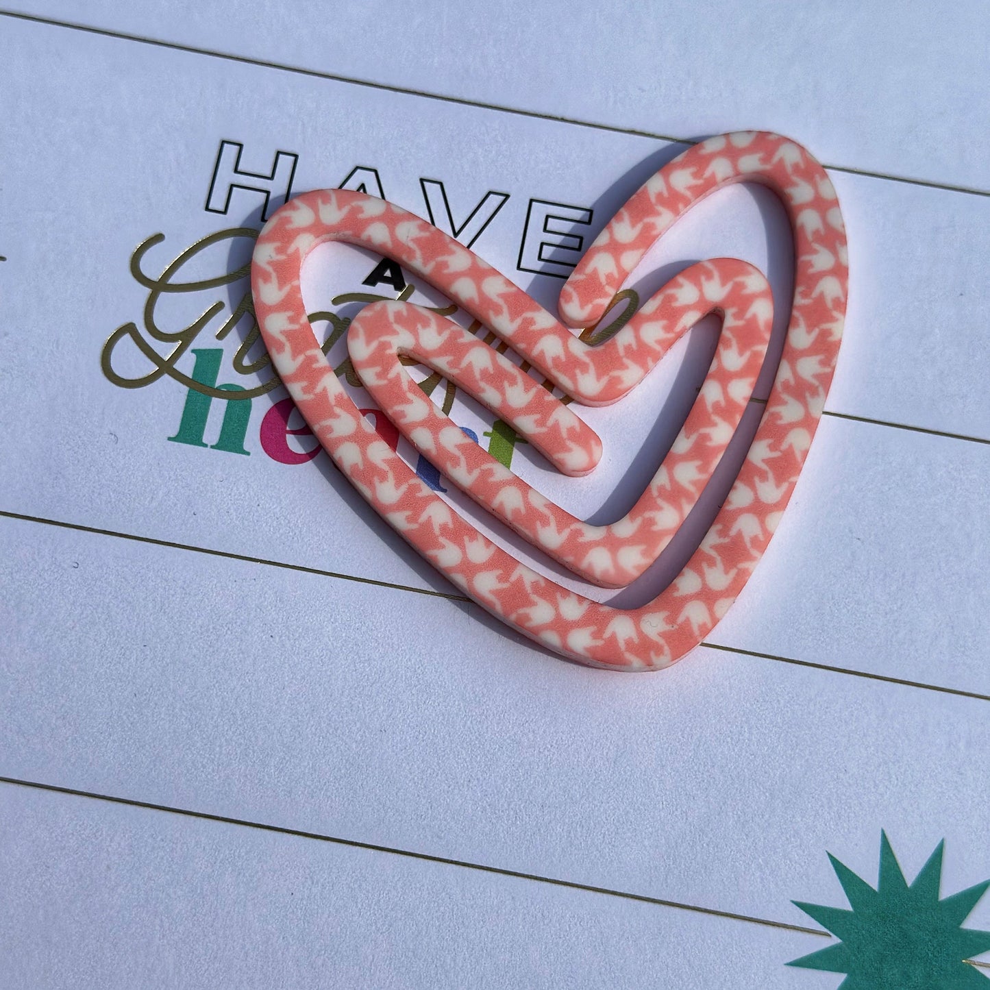 Heart ILY Paperclip