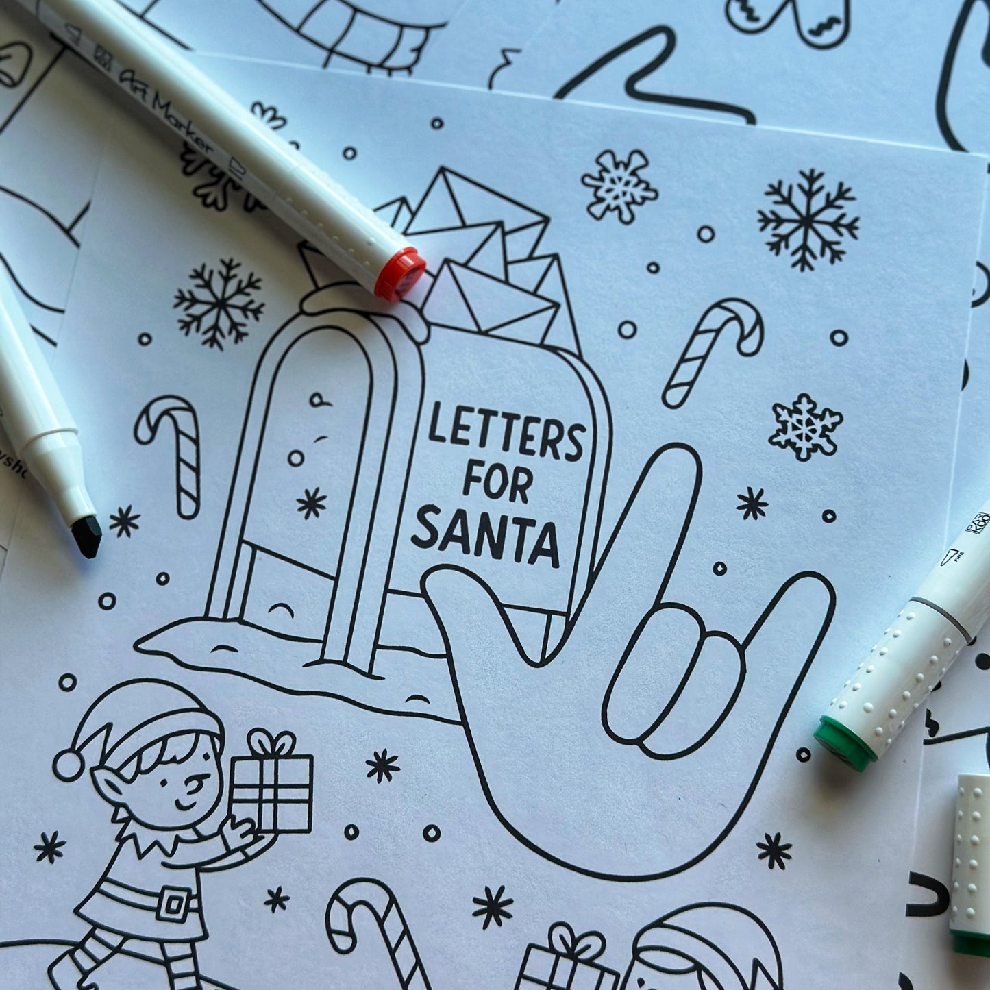 Christmas Coloring Sheet