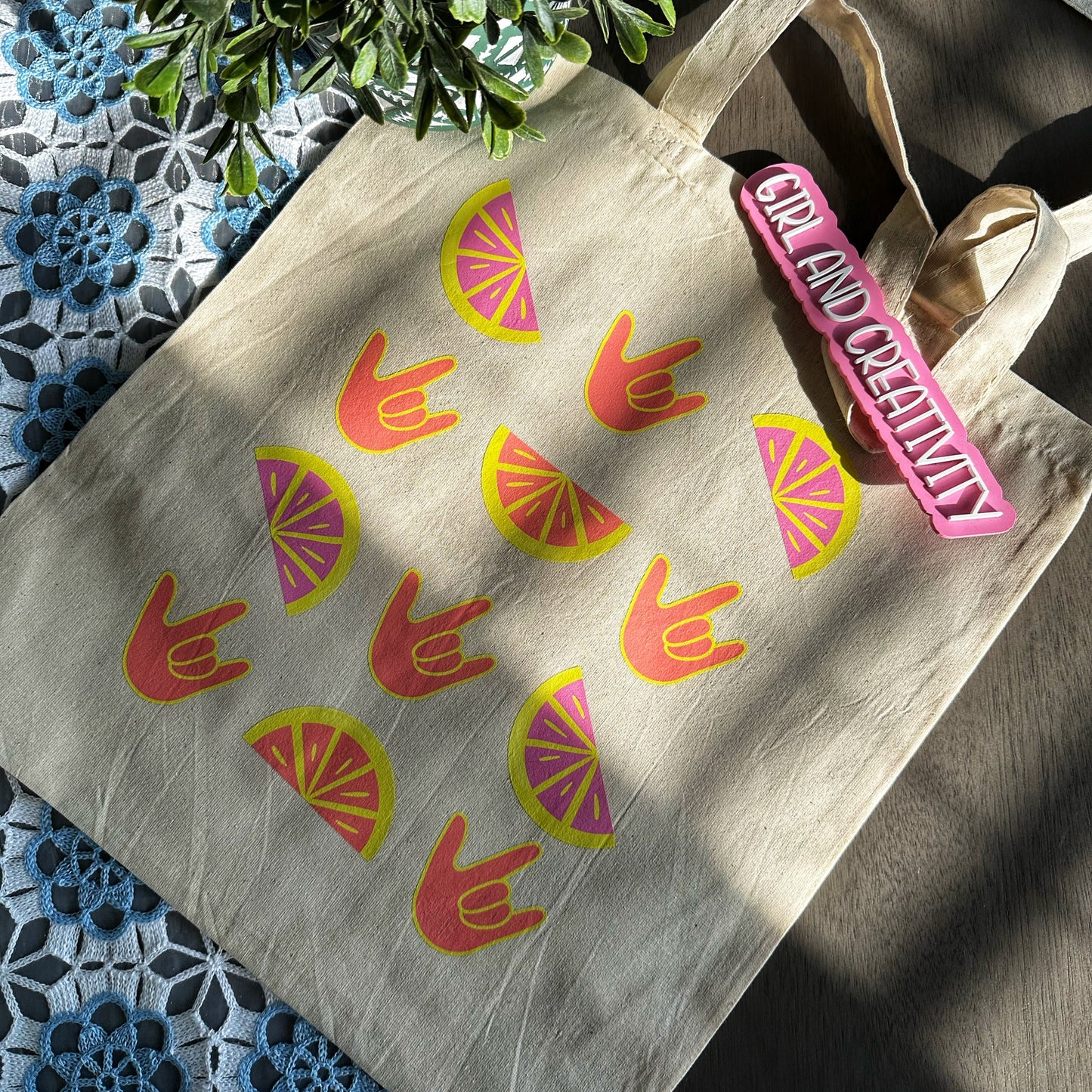 Lime Tote Bag