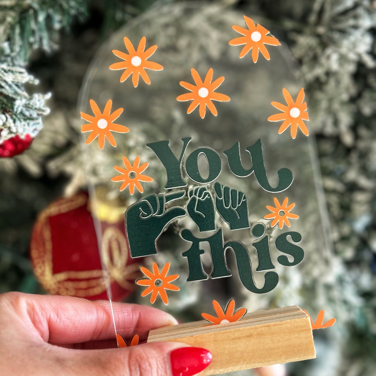 You Got This Arch Stand