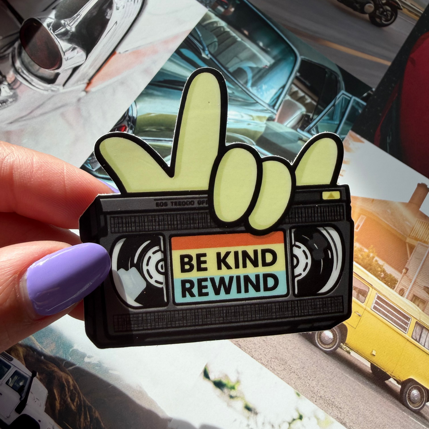 Be Kind Rewind Sticker