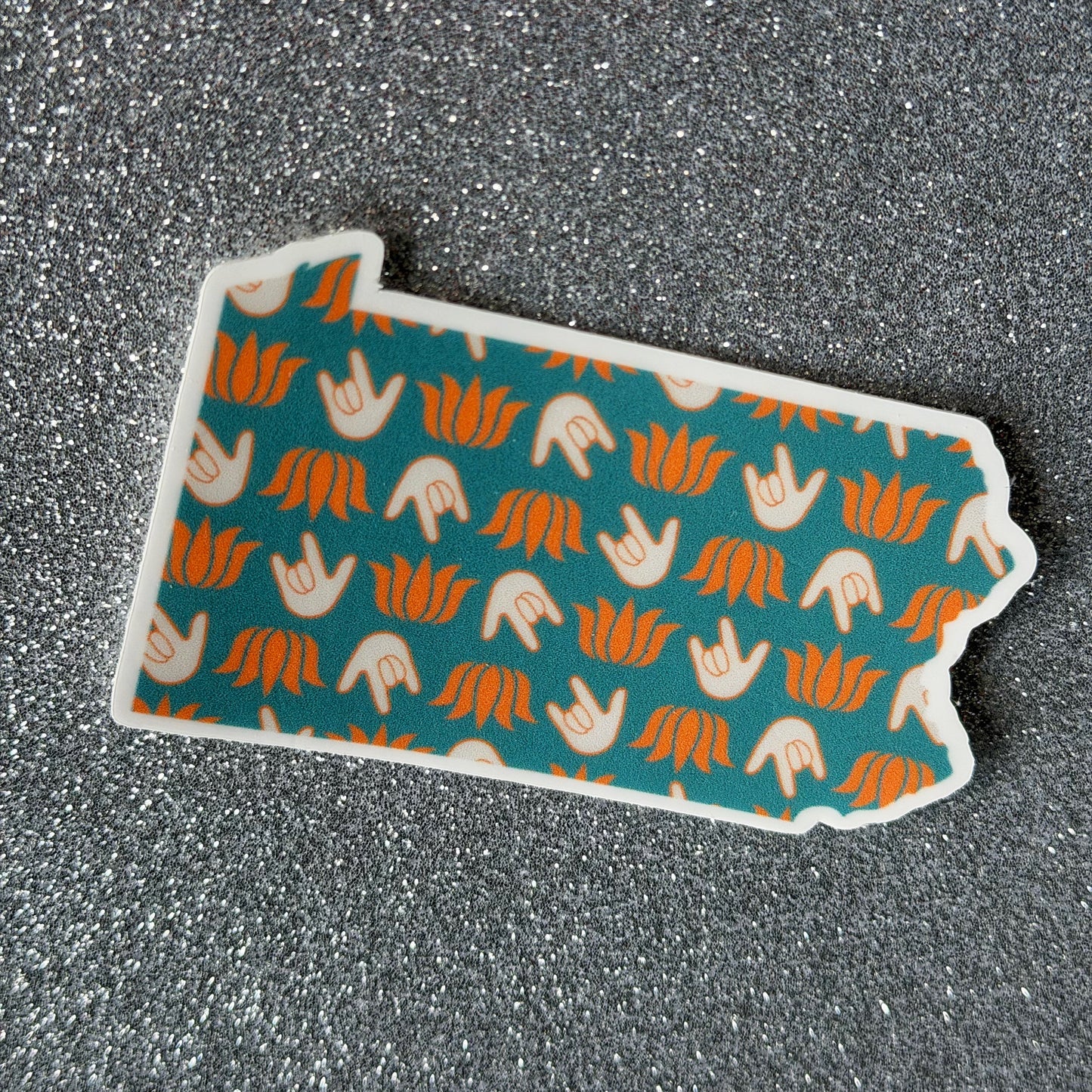 Pennsylvania ILY Sticker