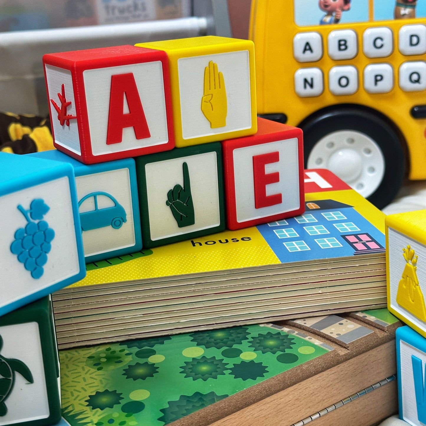 ASL Cliparts Cubes Set