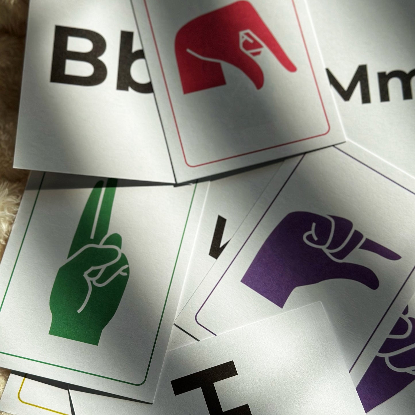 ASL Alphabet Flashcards