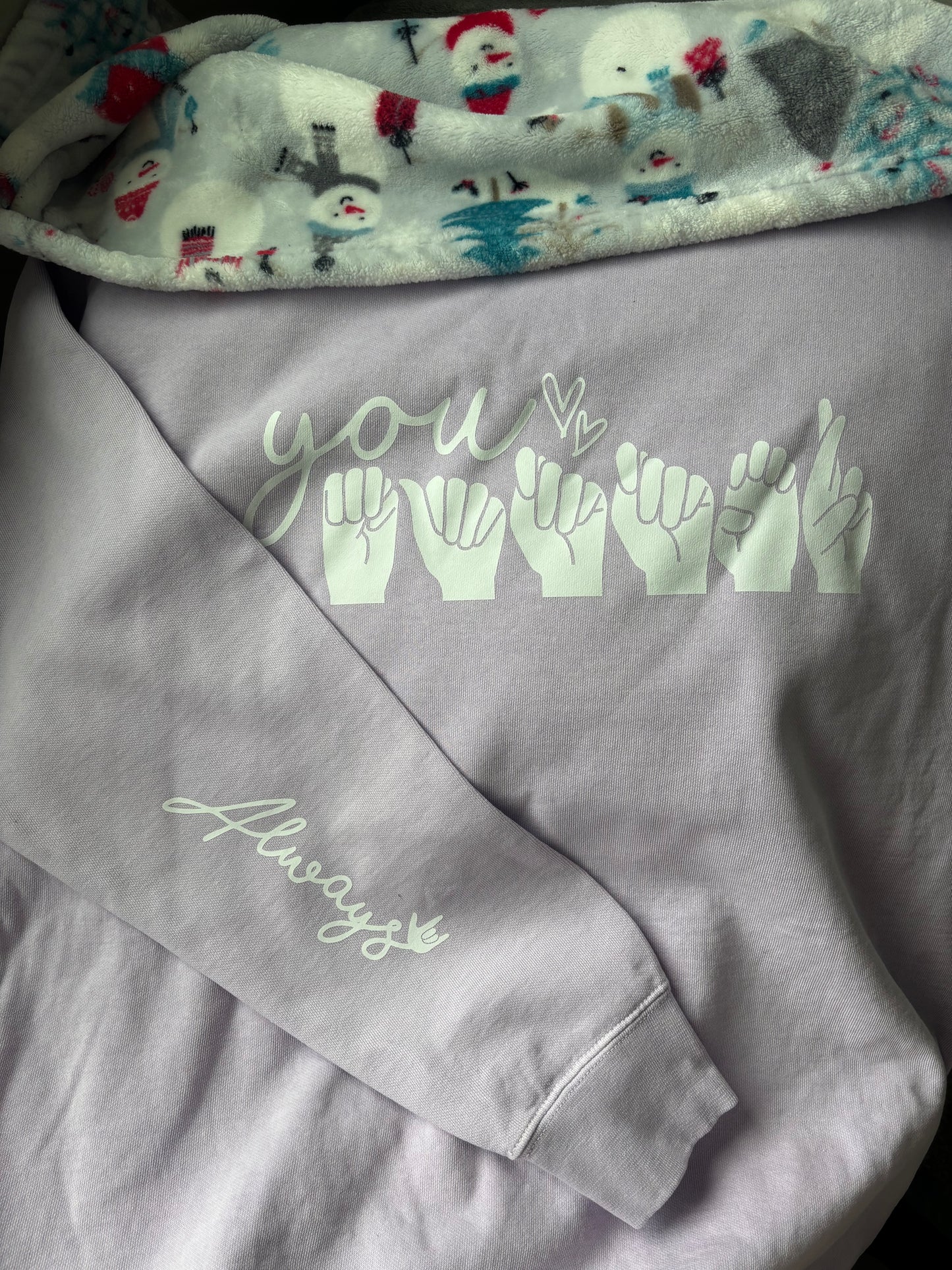 You Matter - L Orchid Crewneck