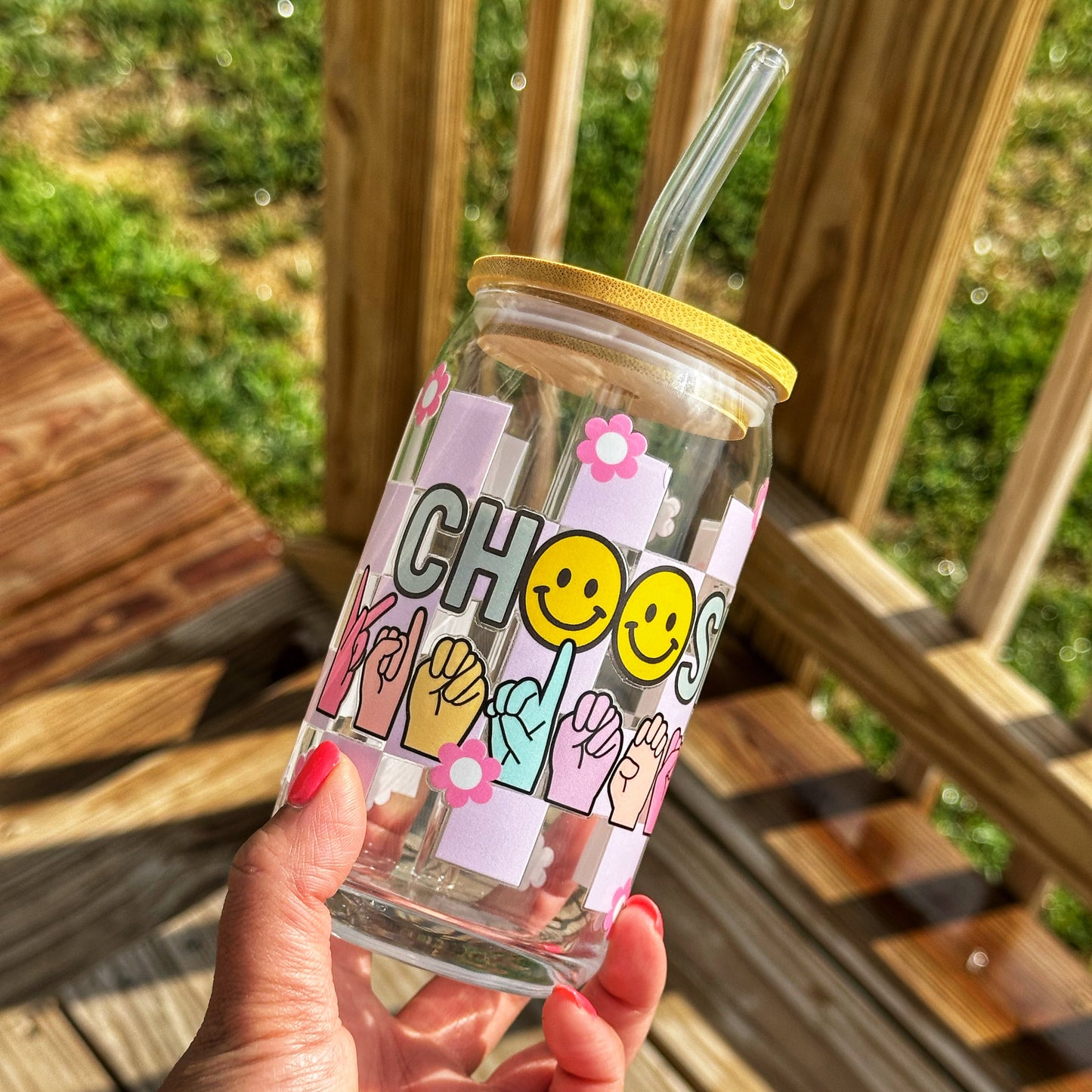Choose Kindness ILY Beer Can