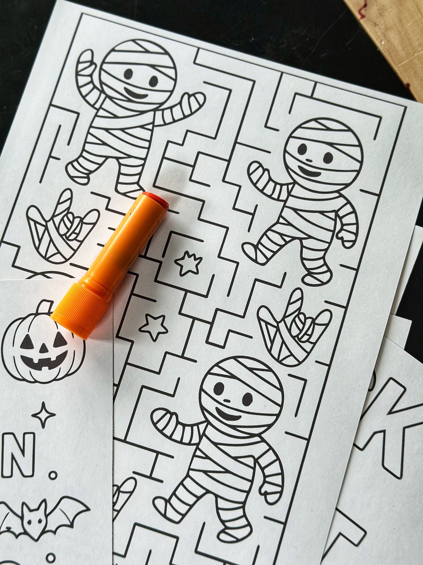 Halloween Coloring Sheet