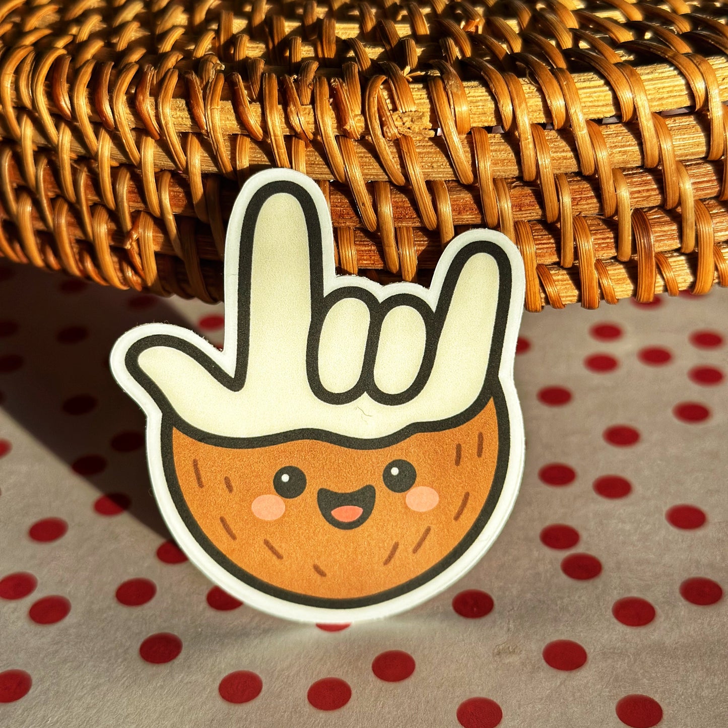 Coconut ILY Sticker