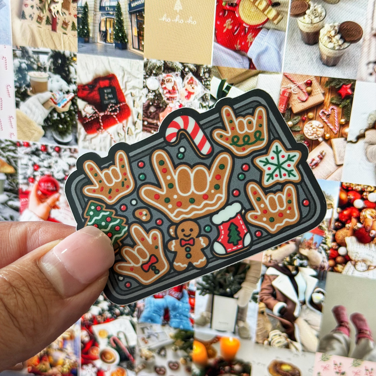 ILY Cookie Tray Sticker