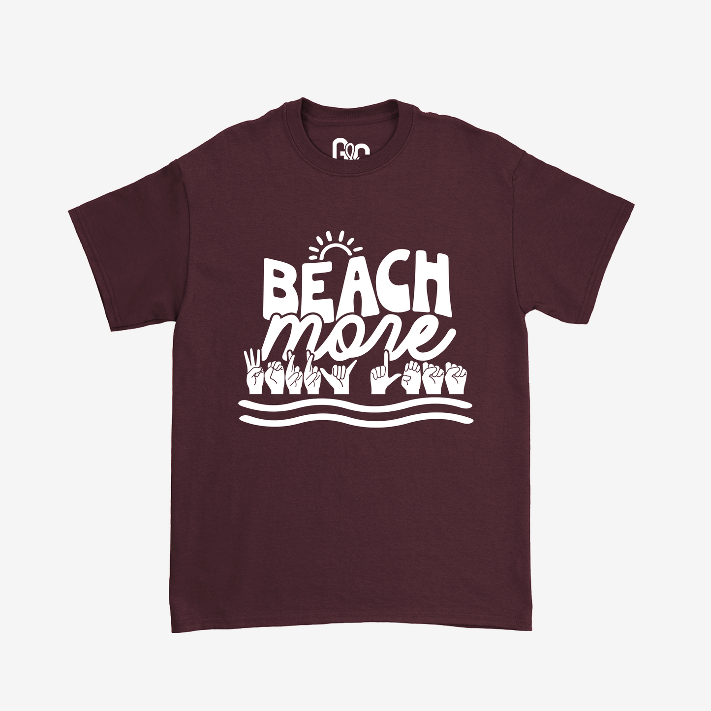 Beach More Worry Less Tee