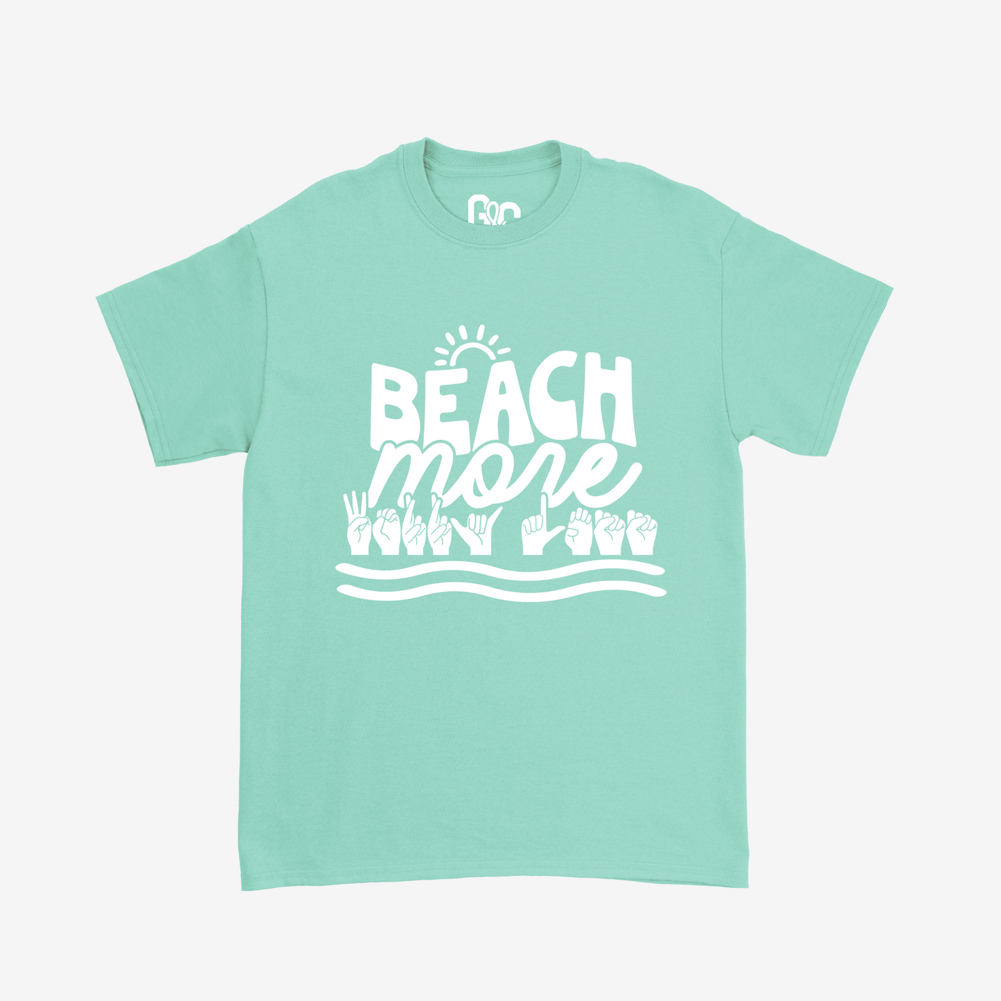 Beach More Worry Less Tee