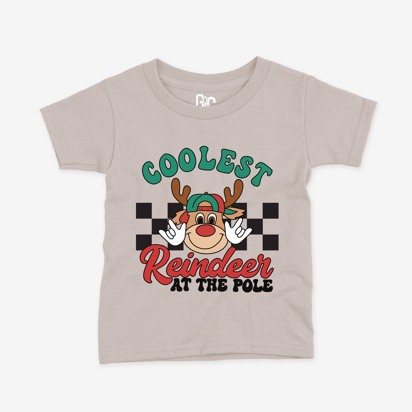 Coolest Reindeer ILY Toddler Tee