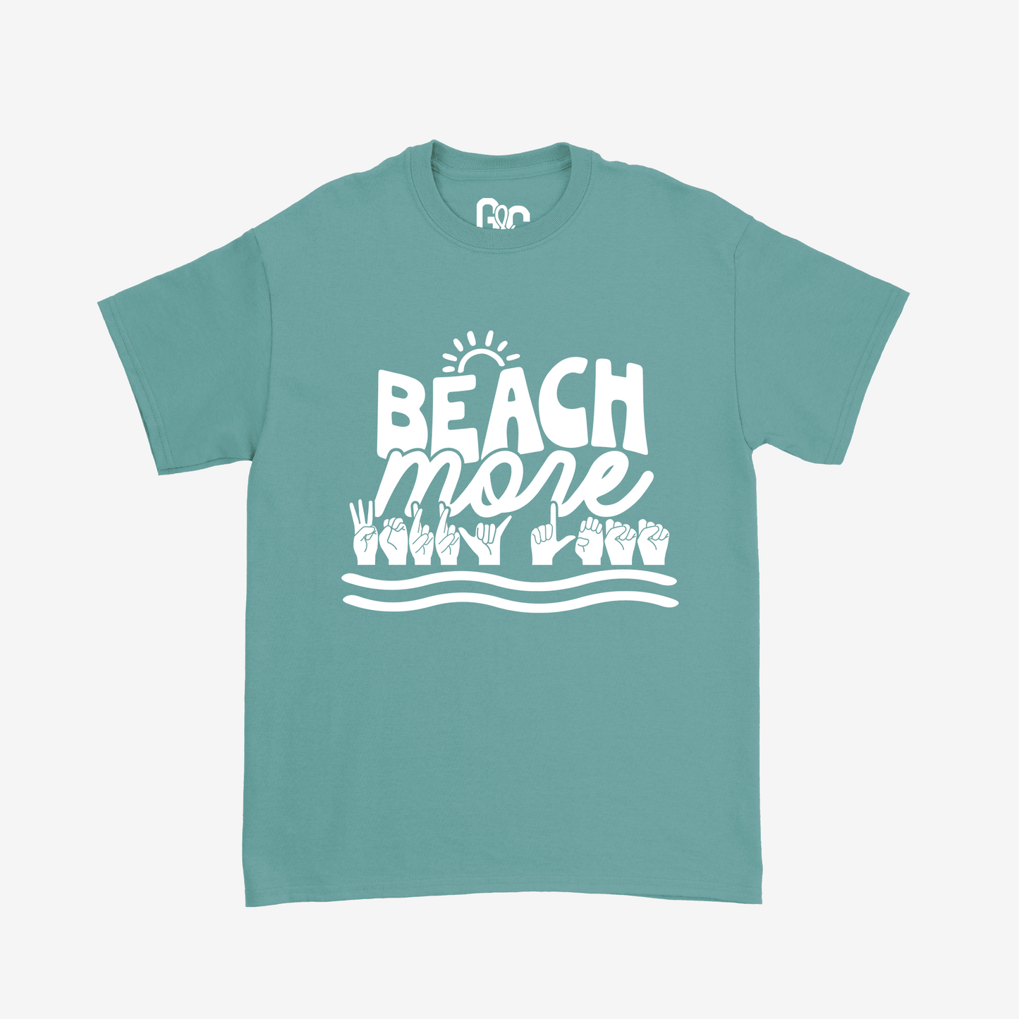 Beach More Worry Less Tee