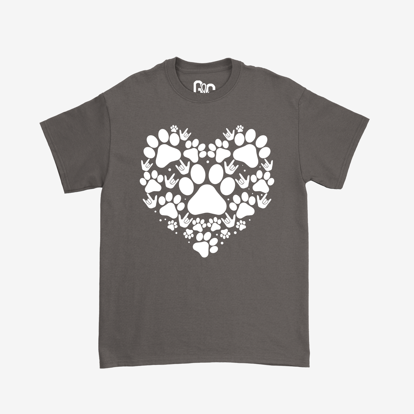 Paw ILY Doodle Tee