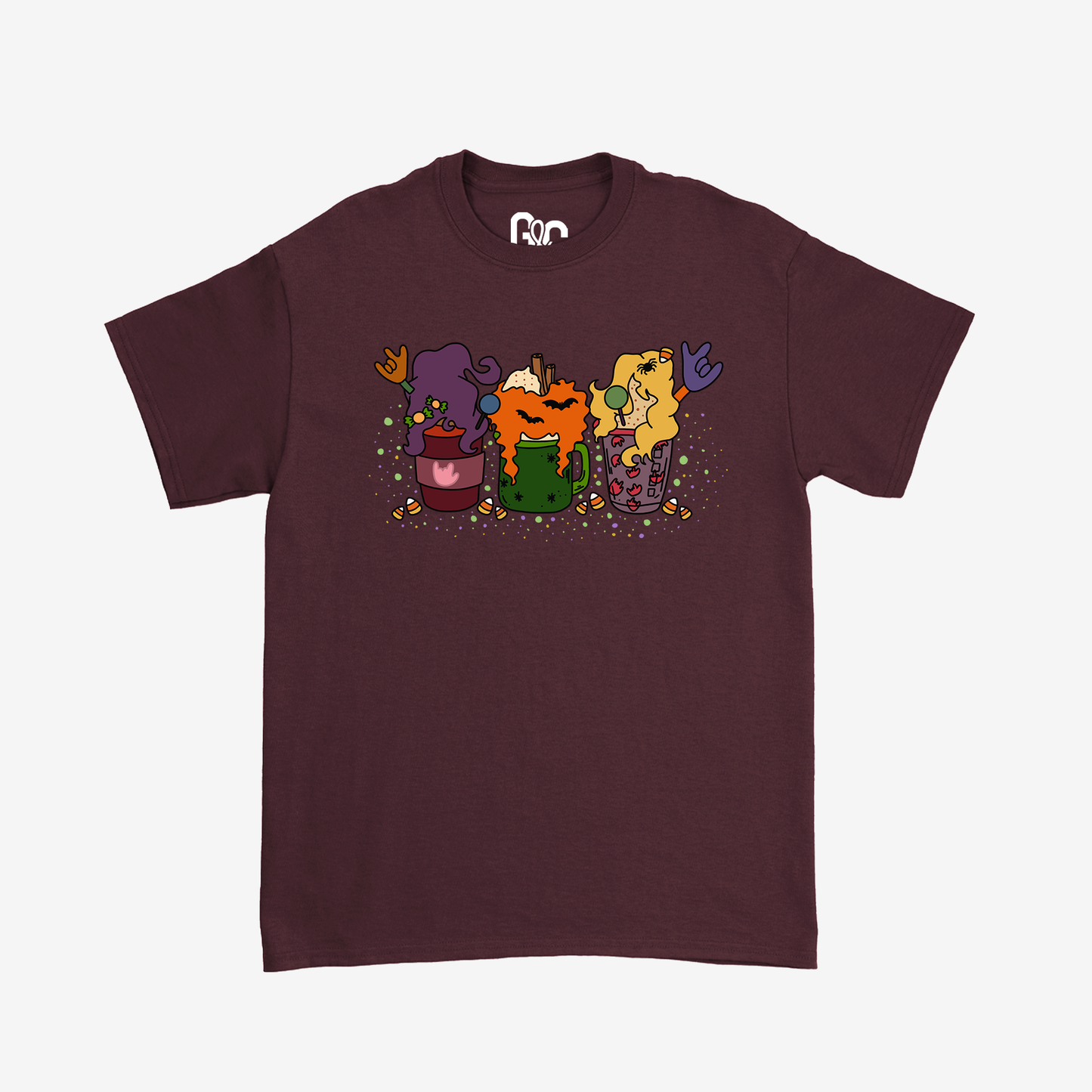 Houcs Pocus Halloween Coffee Tee
