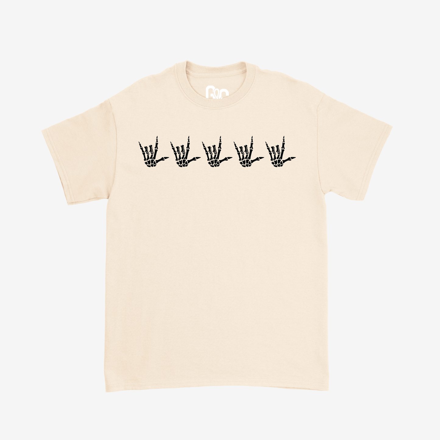 Skeleton ILY Pattern Tee