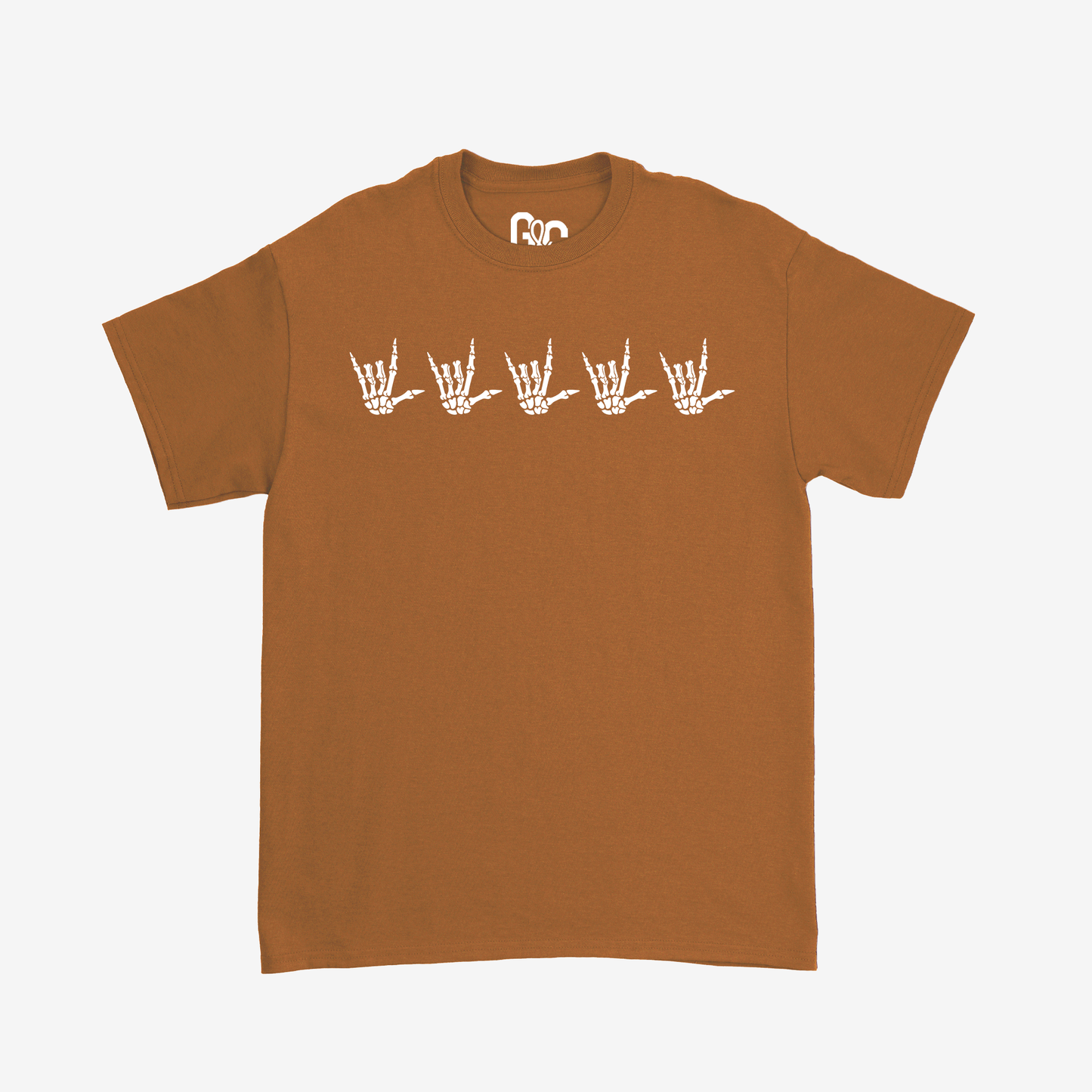 Skeleton ILY Pattern Tee