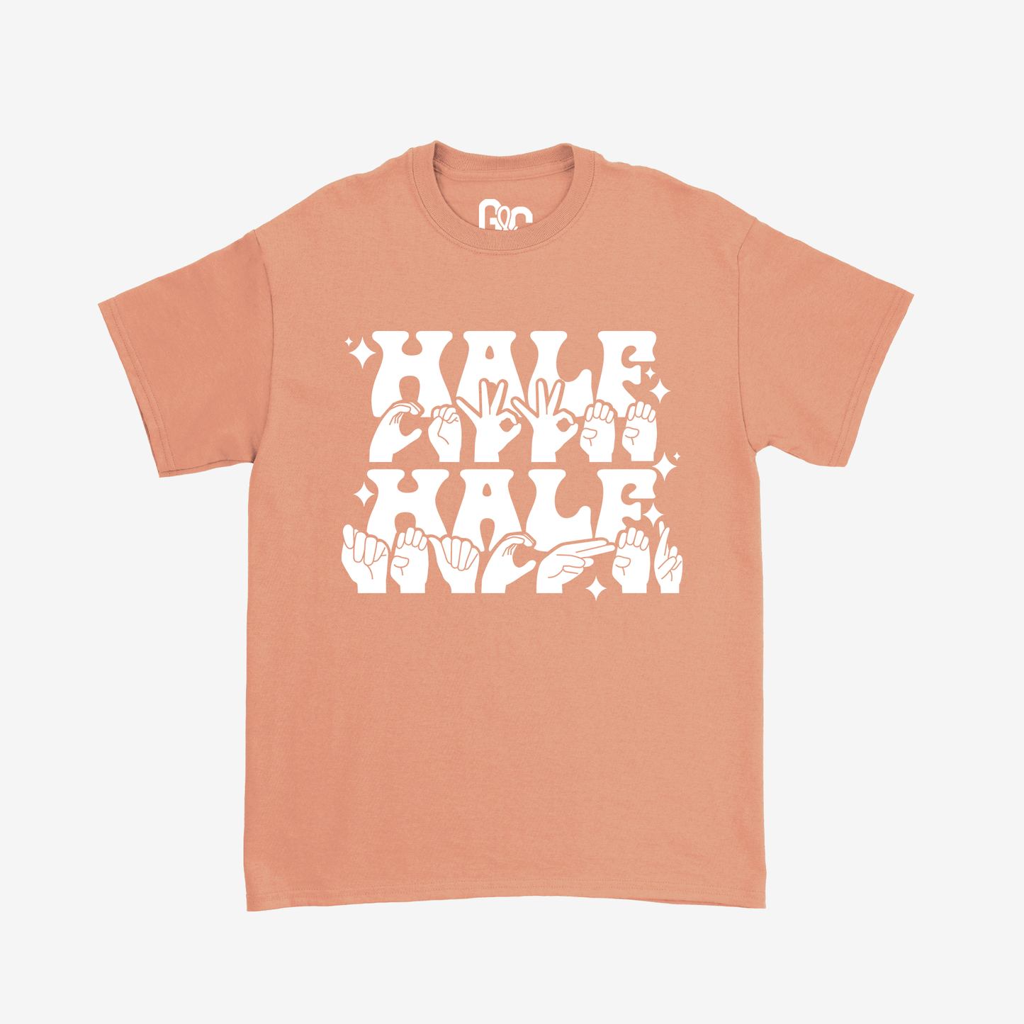 Half Coffee Half Teacher Tee