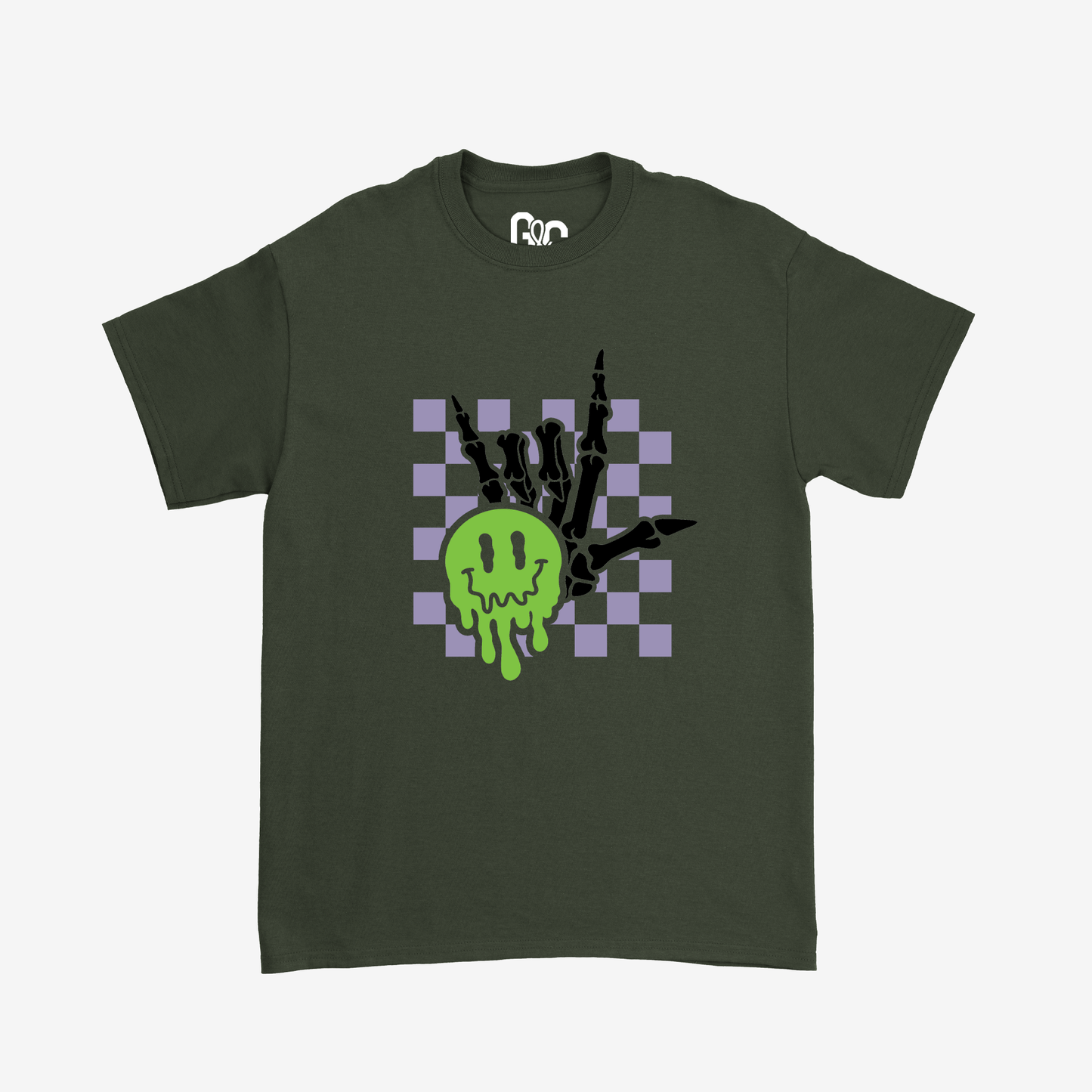 Spooky ILY Checkered Tee