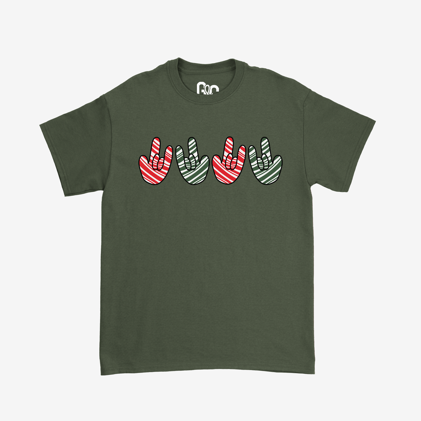 ILY Candy Cane Tee
