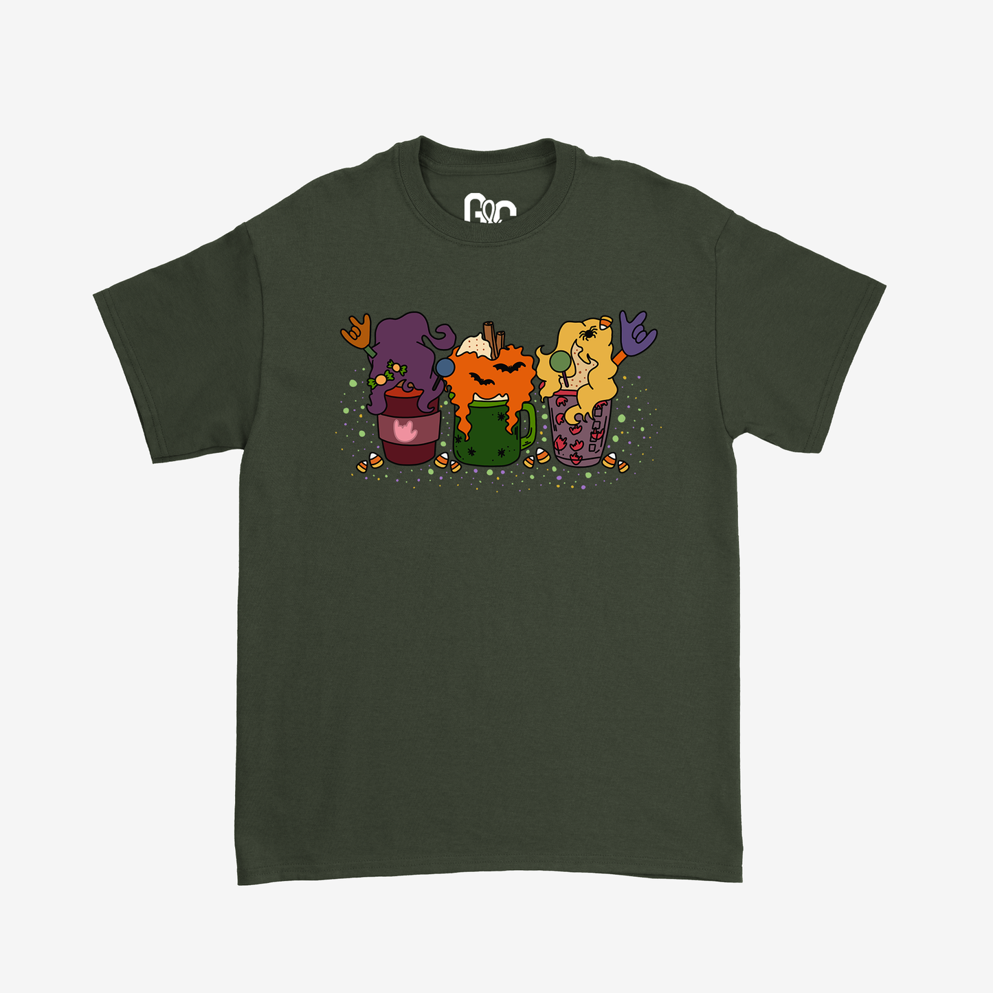 Houcs Pocus Halloween Coffee Tee