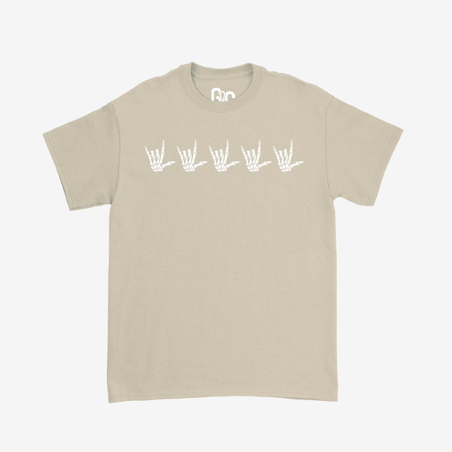 Skeleton ILY Pattern Tee