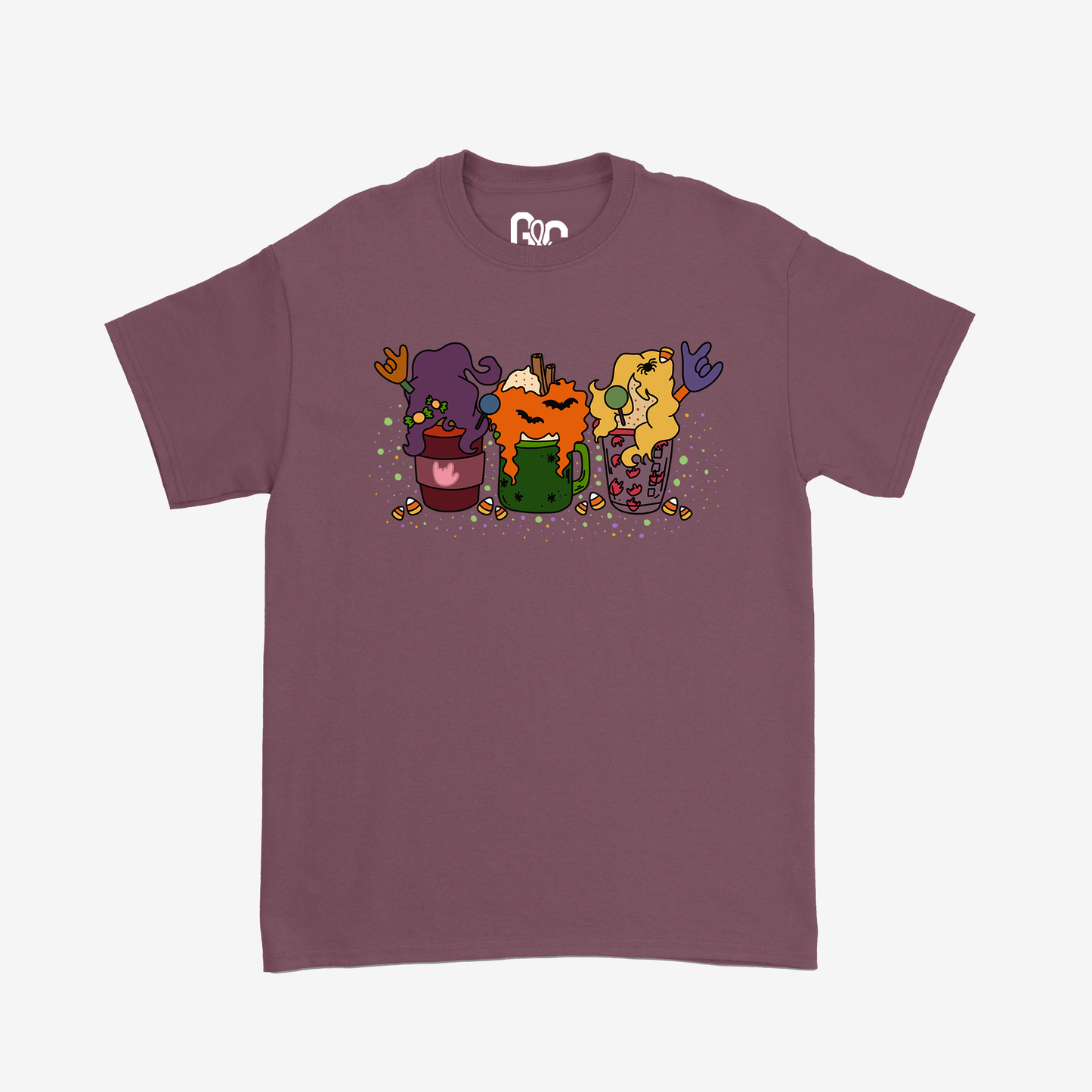 Houcs Pocus Halloween Coffee Tee