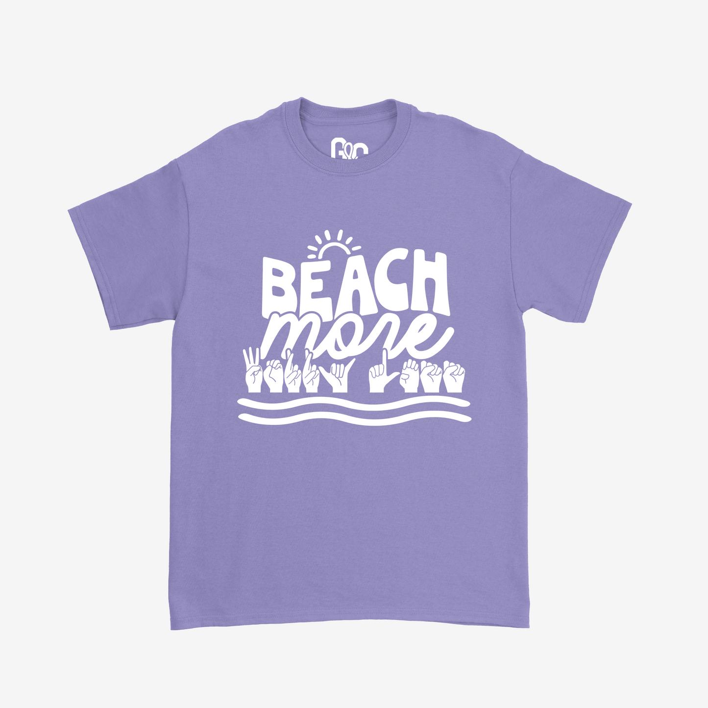 Beach More Worry Less Tee