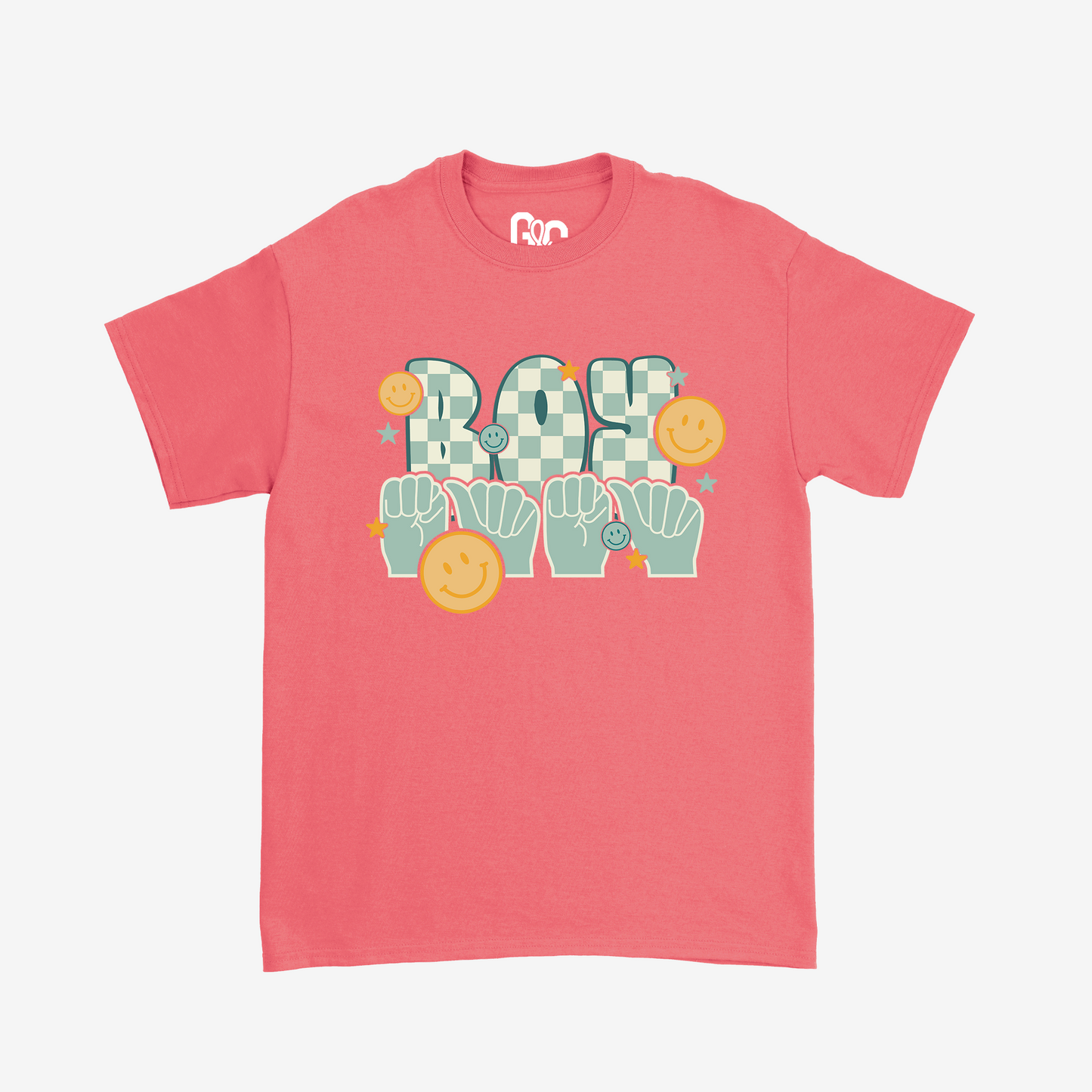 Retro Boy Mama Tee