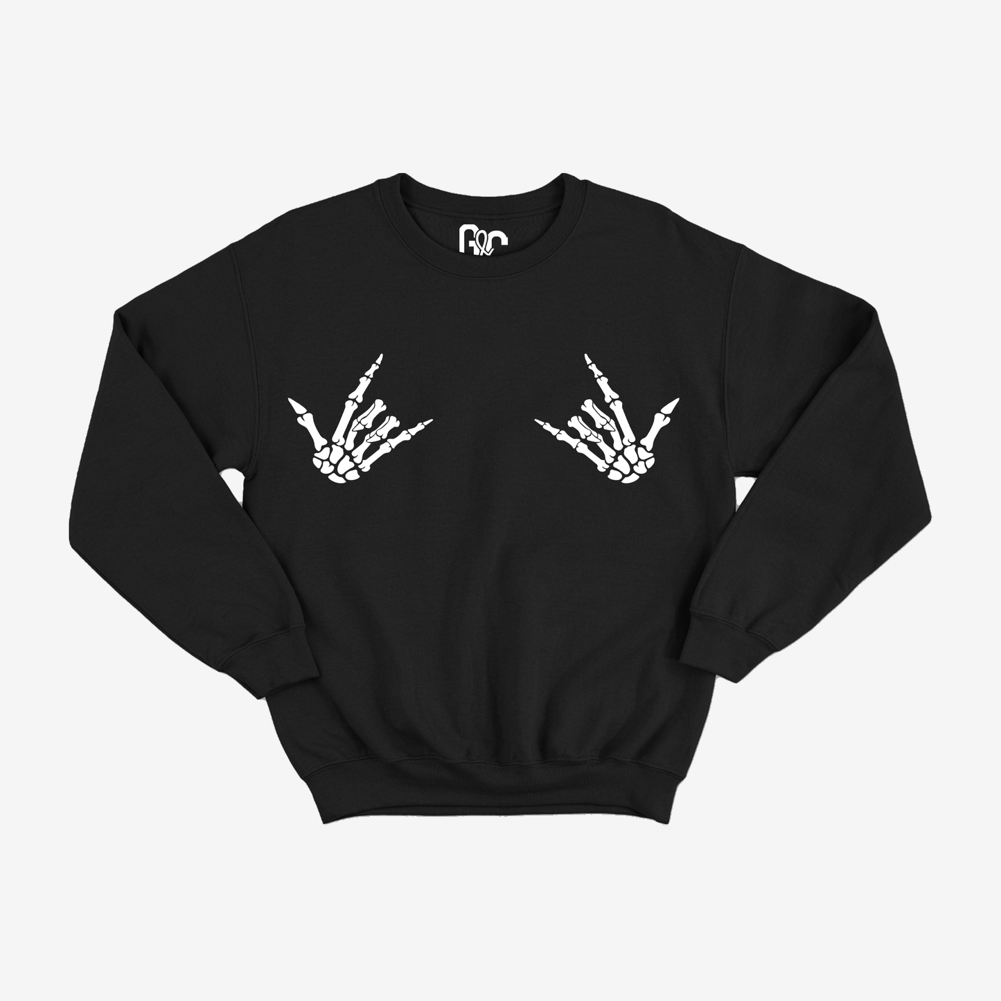 Breast Skeleton & ILY Crewneck