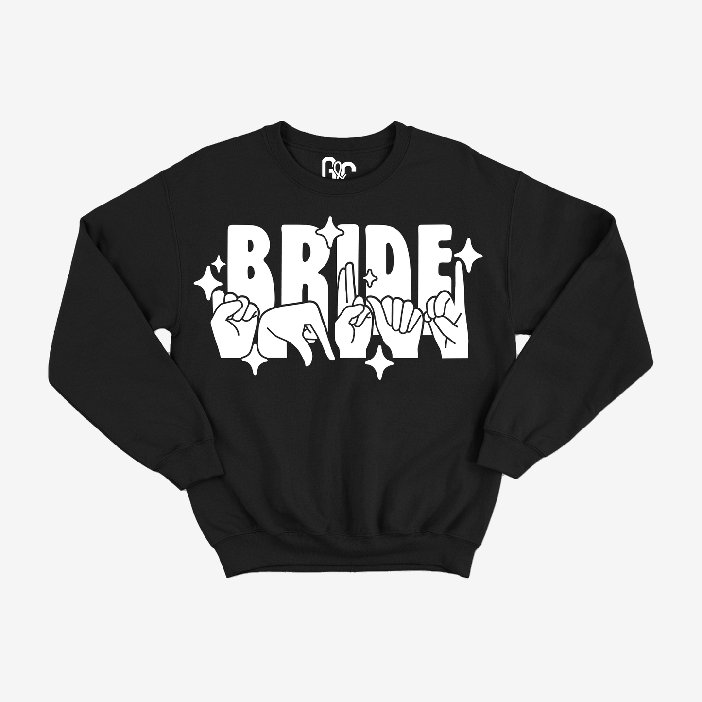 Bride Squad Sparkle Crewneck