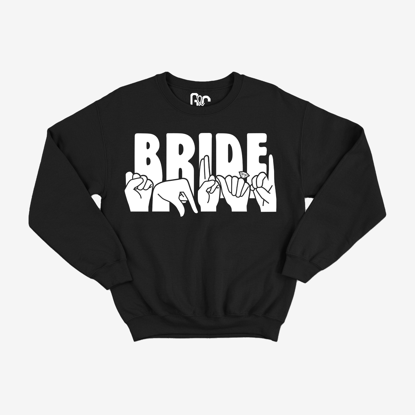 Bride Squad Dimond Crewneck