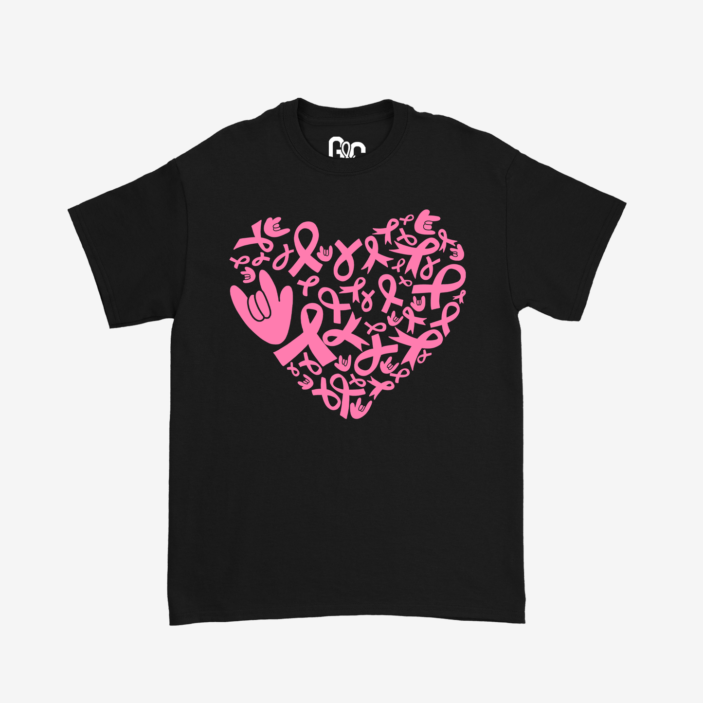 Breast Cancer Heart Tee