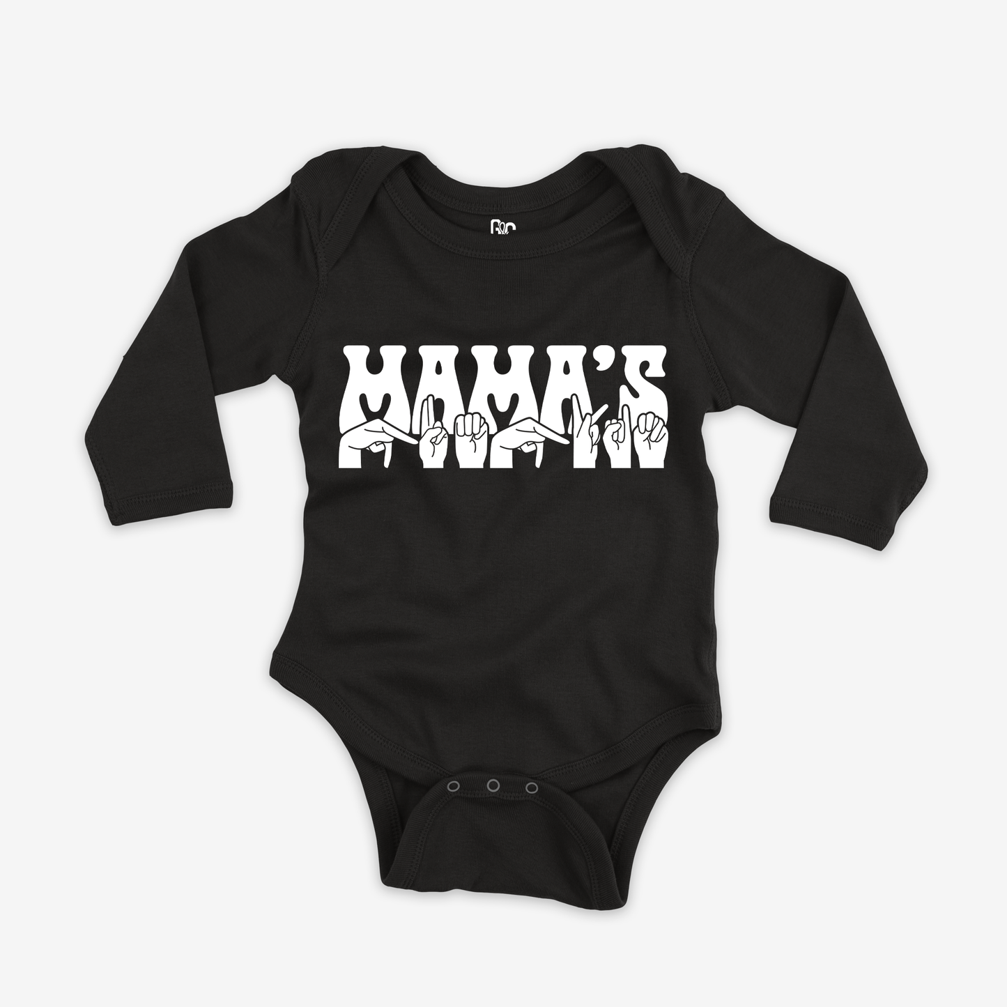 Mama's Pumpkins Onesie Sleeve
