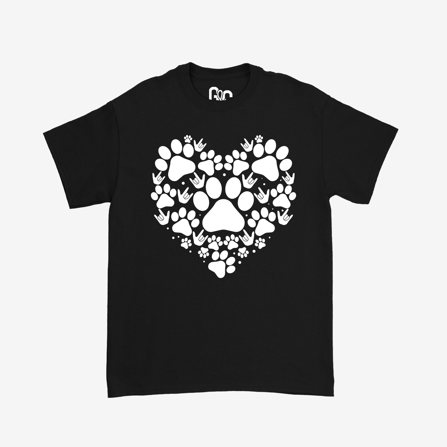 Paw ILY Doodle Tee