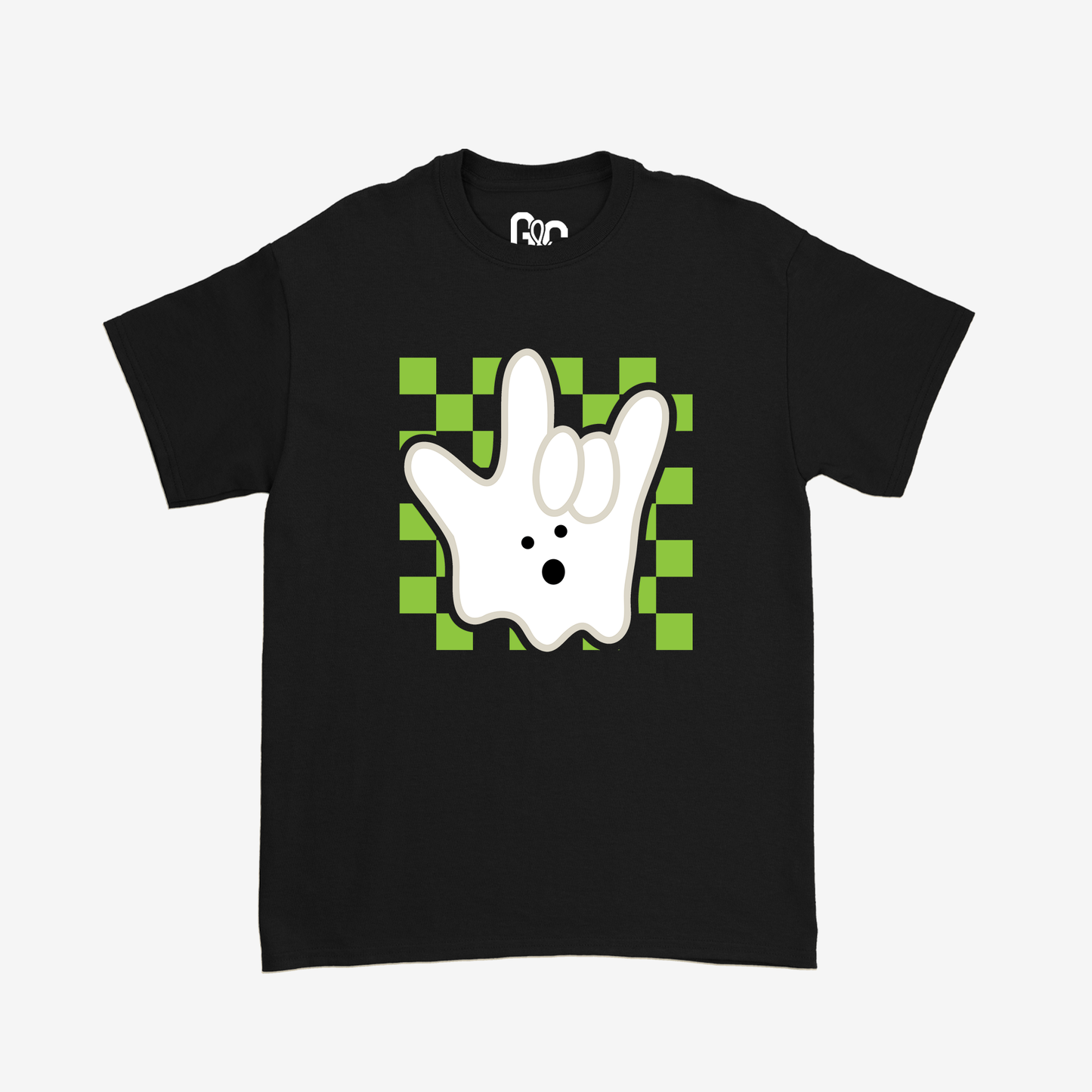 ILY Ghost Checkered Tee