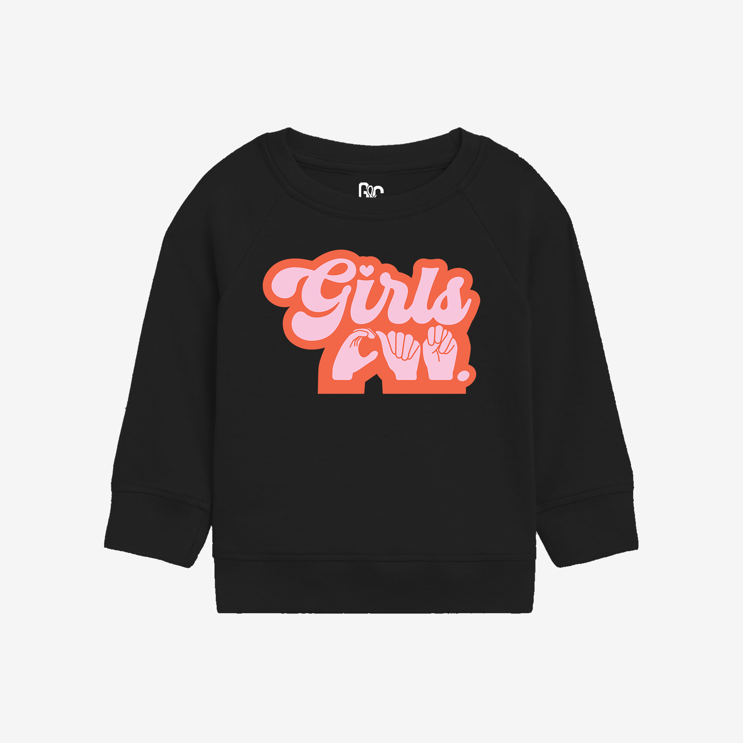 Girls Can Toddler Crewneck