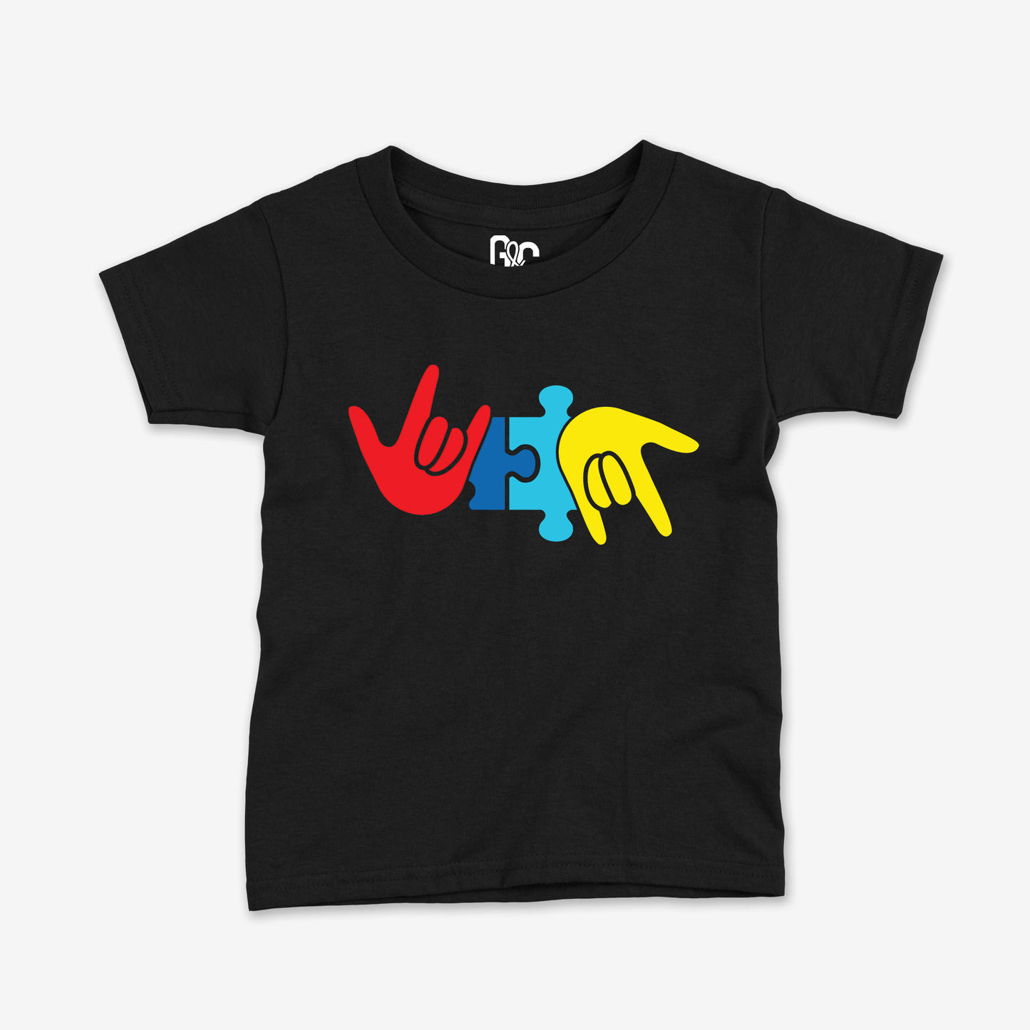 Autism Puzzle ILY Toddler Tee