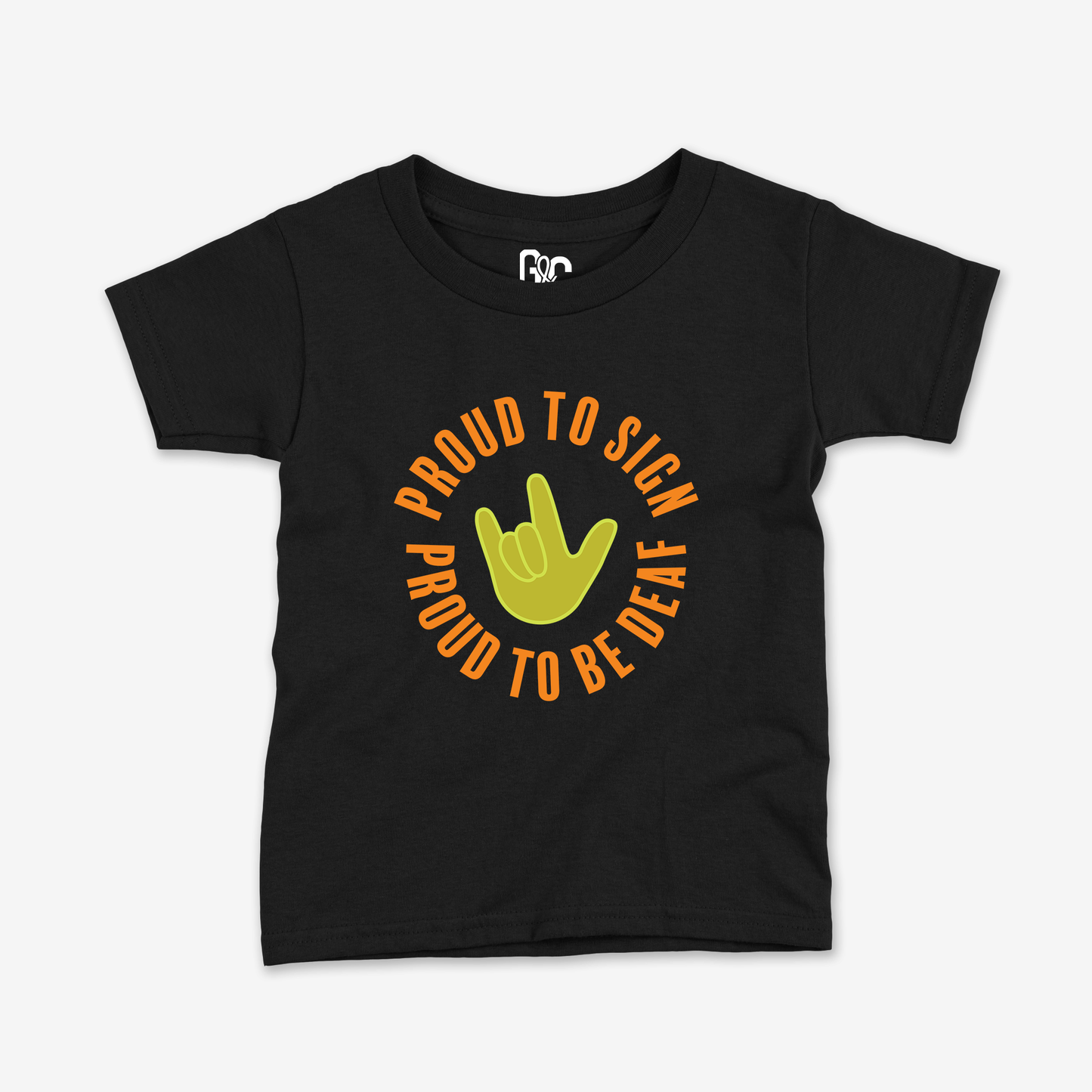 Proud to Sign, Proud to Be Deaf T/Y Tee