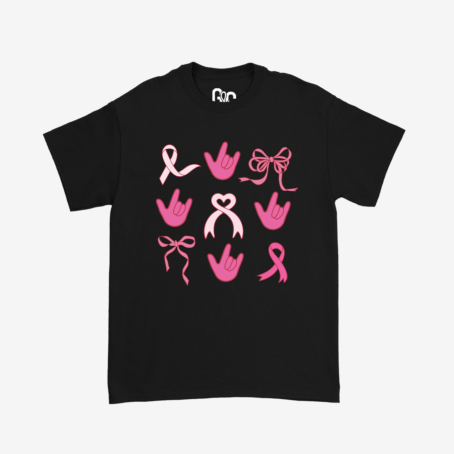 Ribbon Pinktober ILY Tee